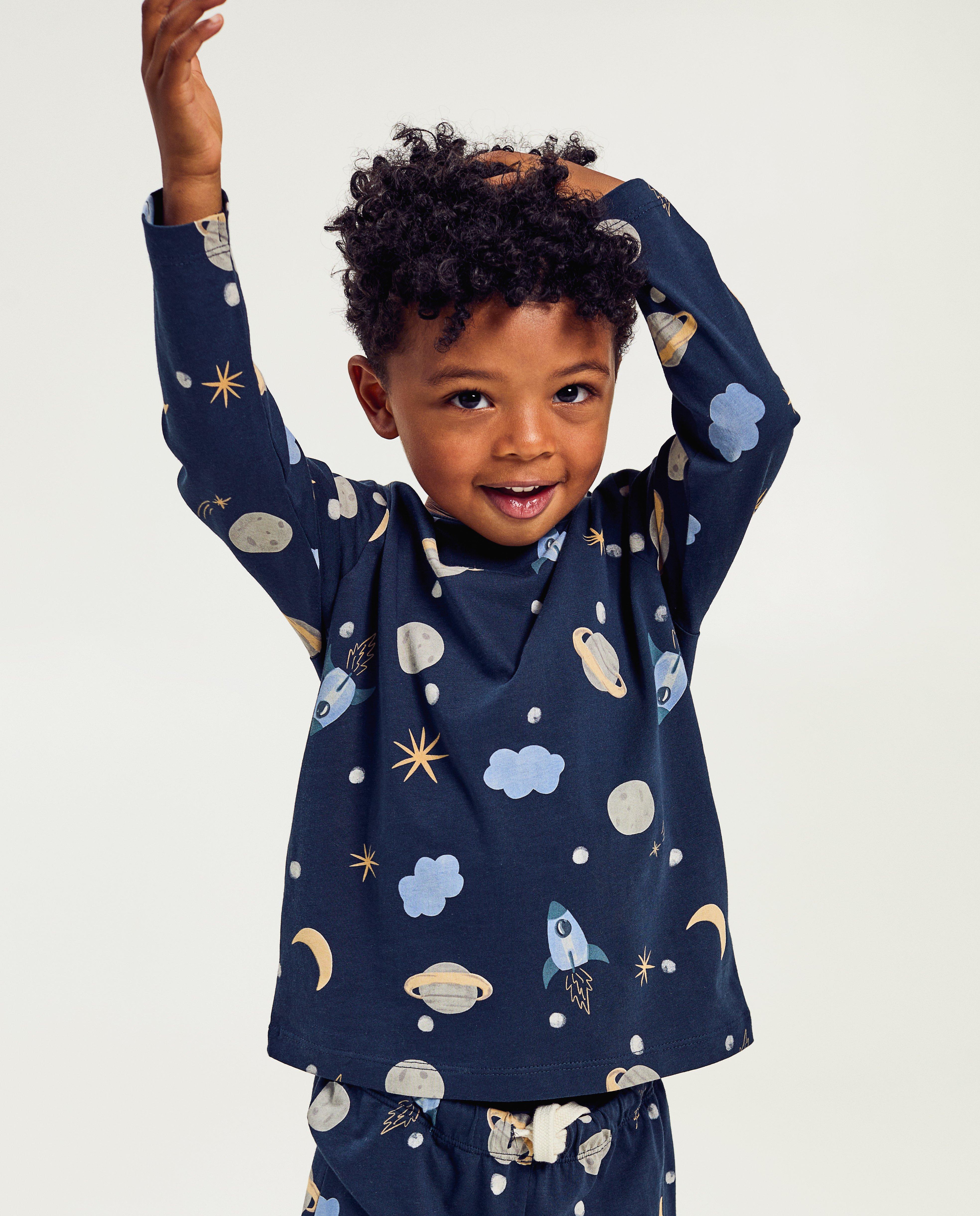 Nachtkleding - Pyjama met ruimteprint