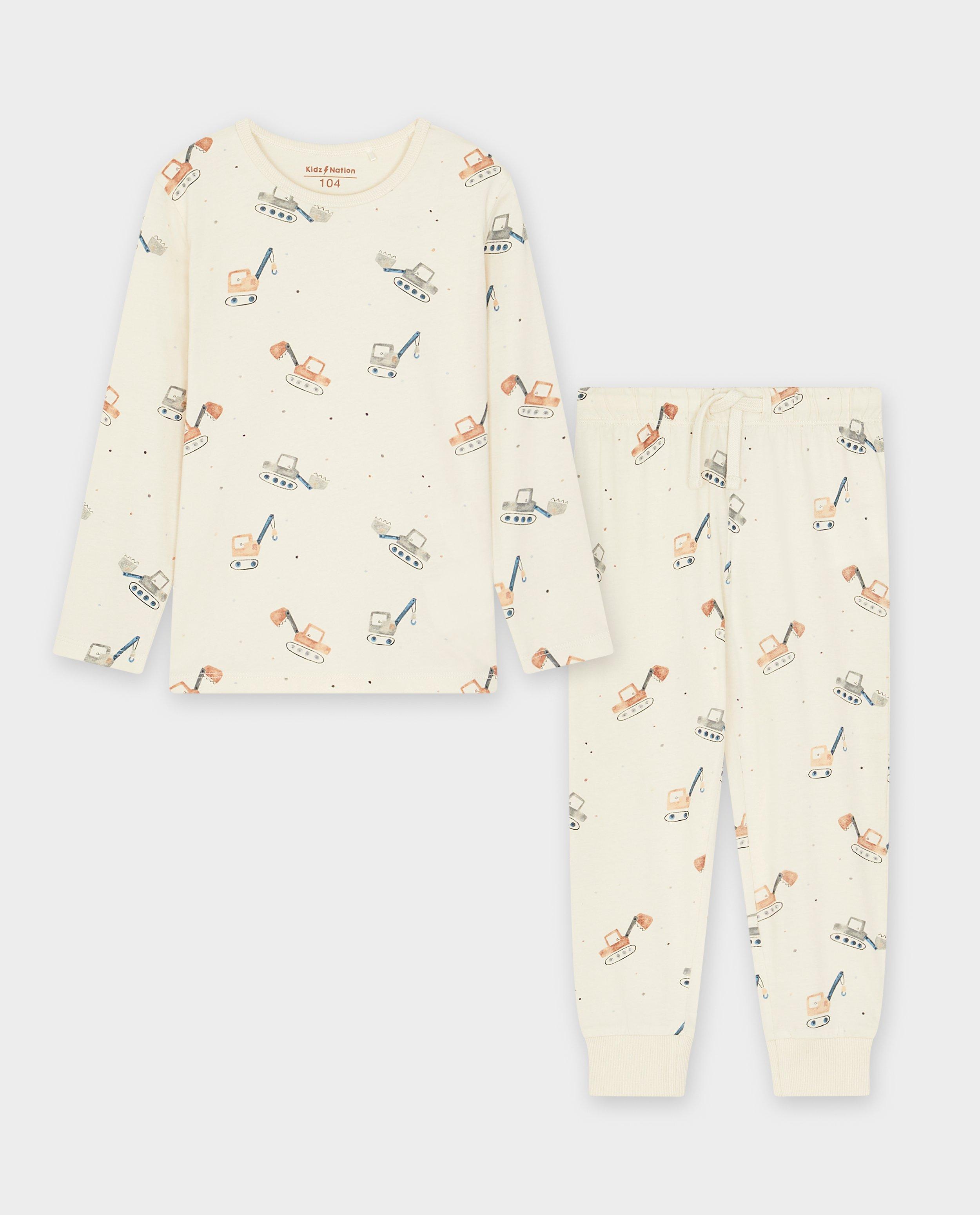 Nachtkleding - Pyjama met ruimteprint