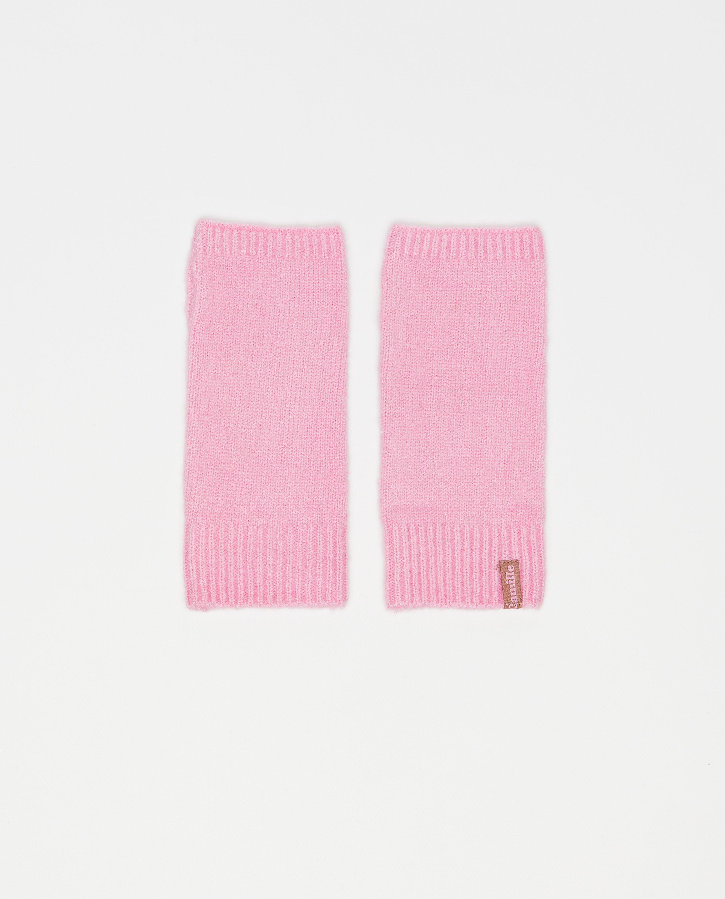 Breigoed - Roze armwarmers