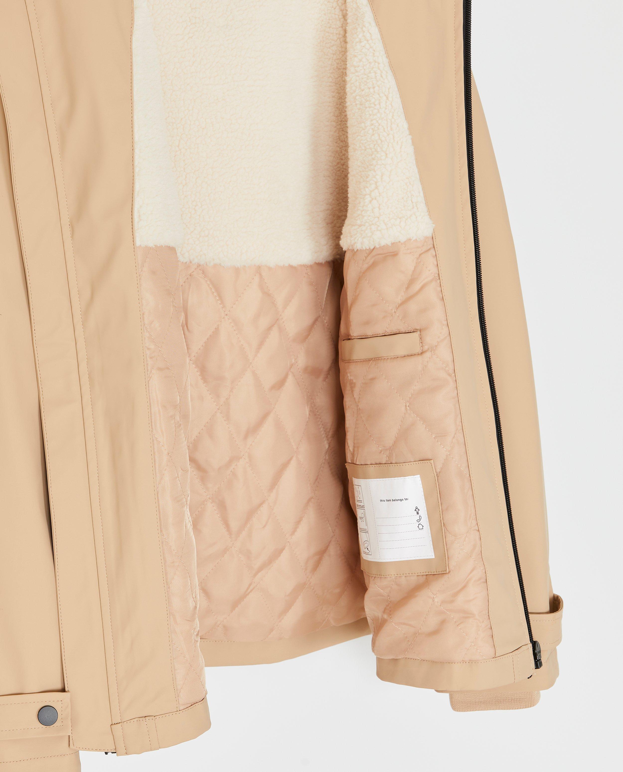 Beige jas met teddy voering - Product Detail - beige - afbeelding nummer 6