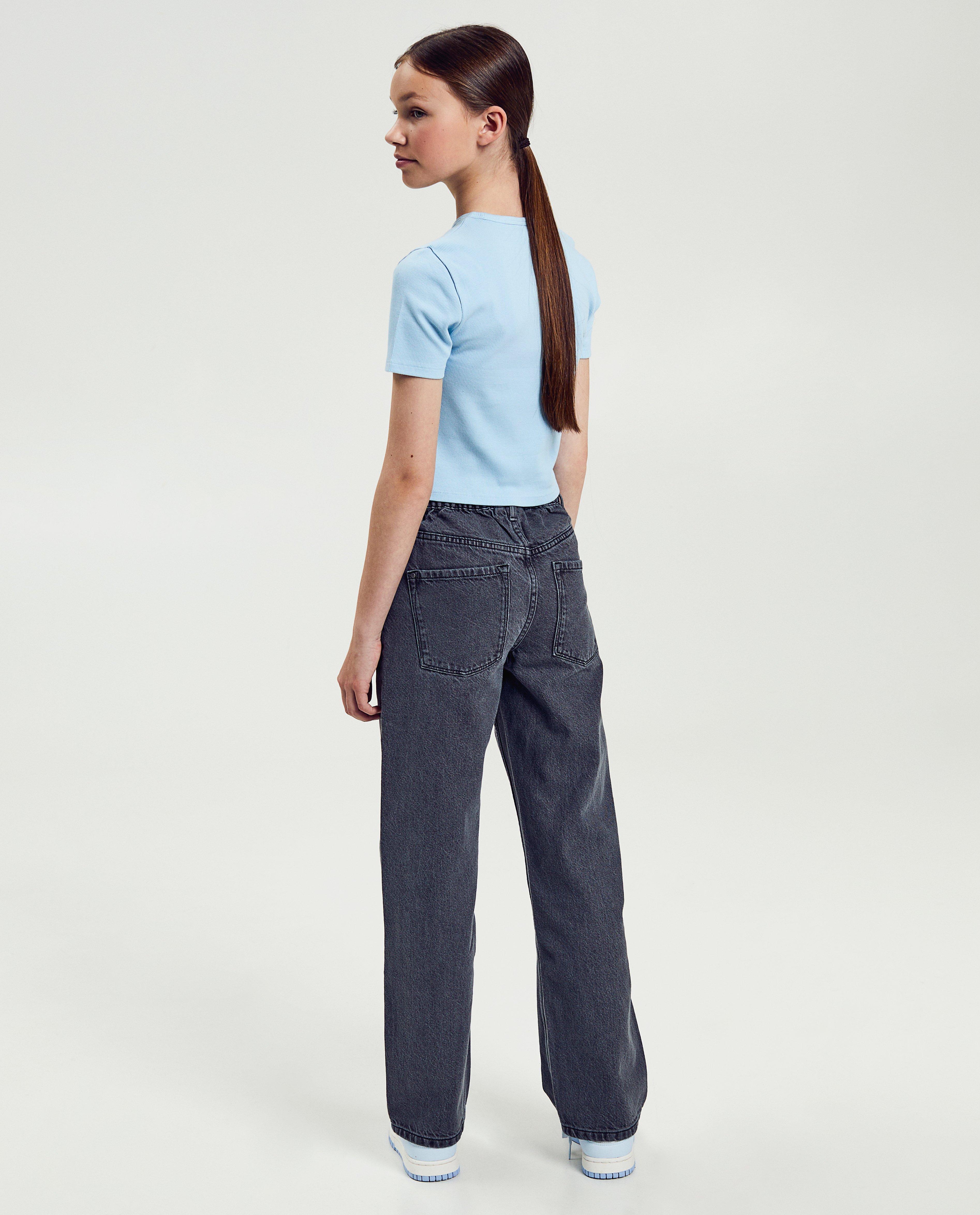 Wit T-shirt - Product Detail - lichtblauw - afbeelding nummer 3