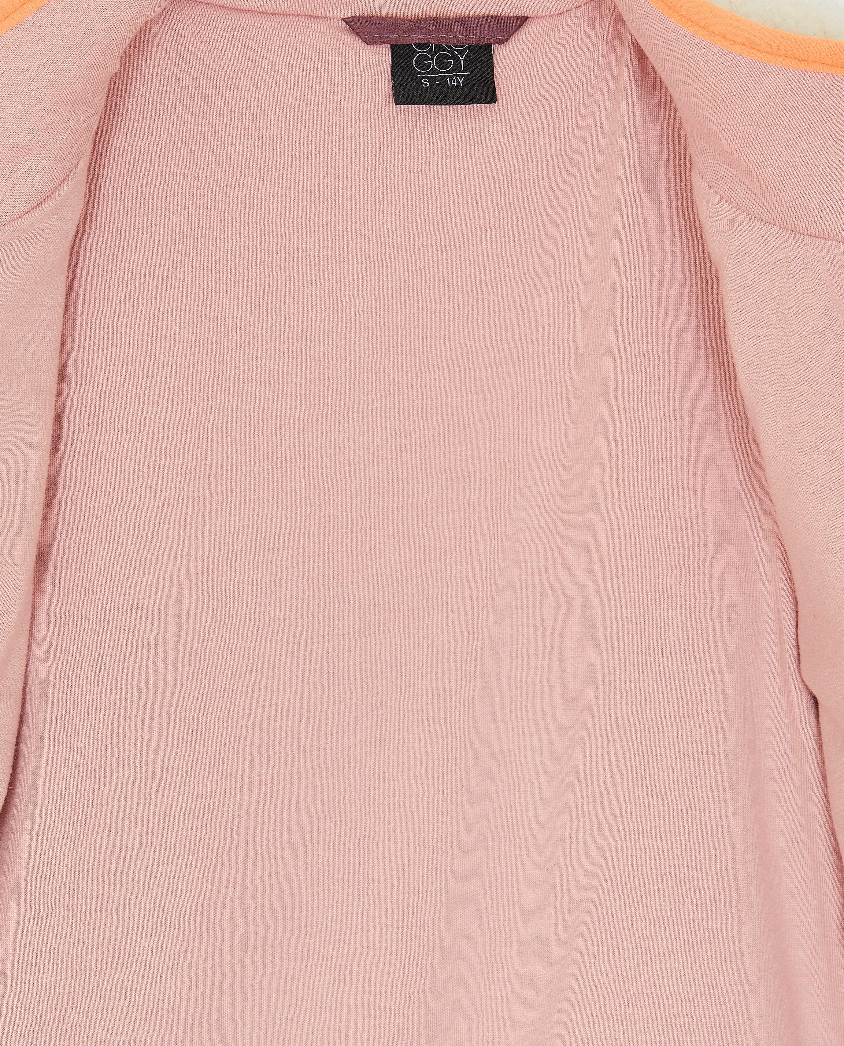 Cardigan - Teddy bodywarmer met color block