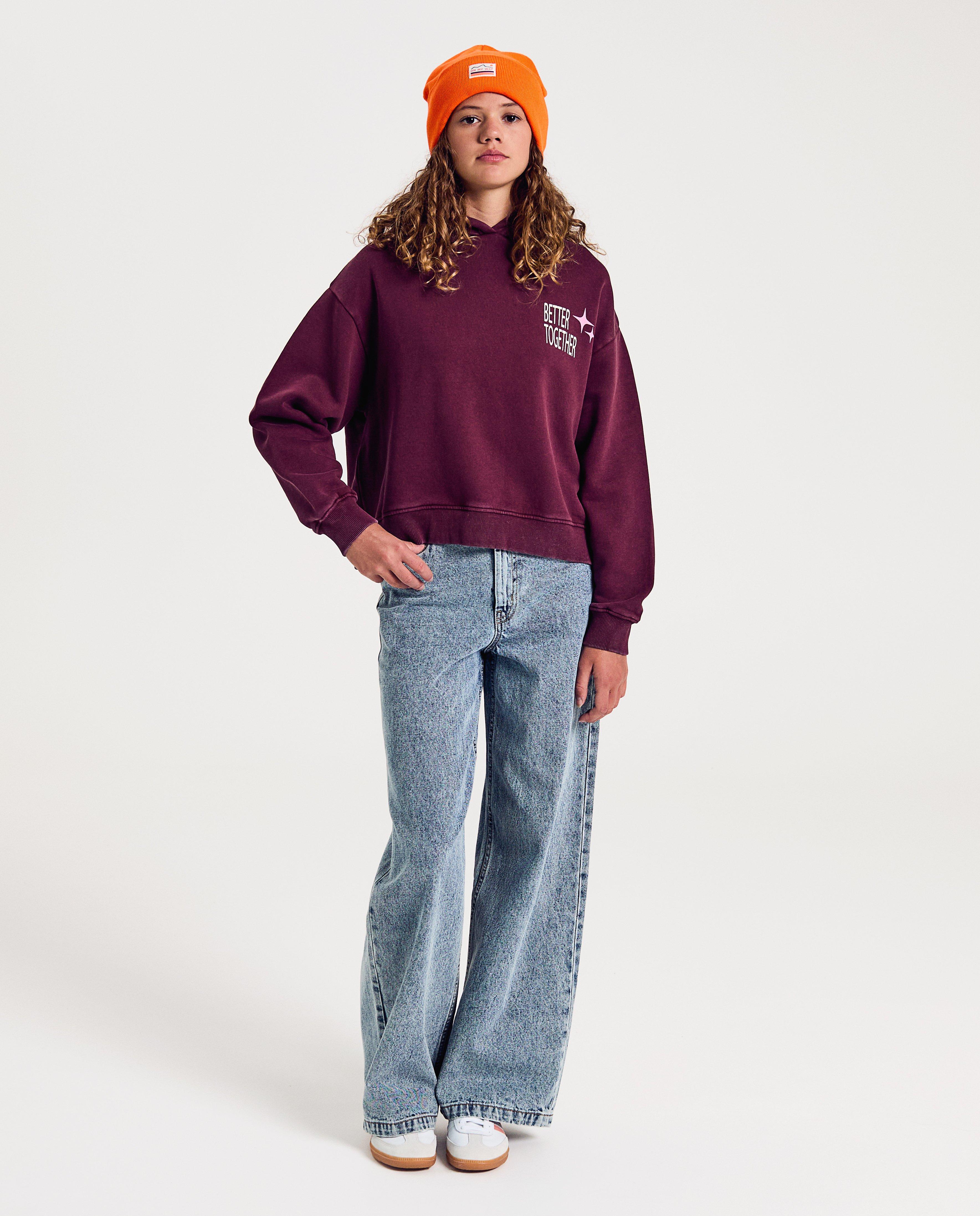 Sweaters - Hoodie met backprint