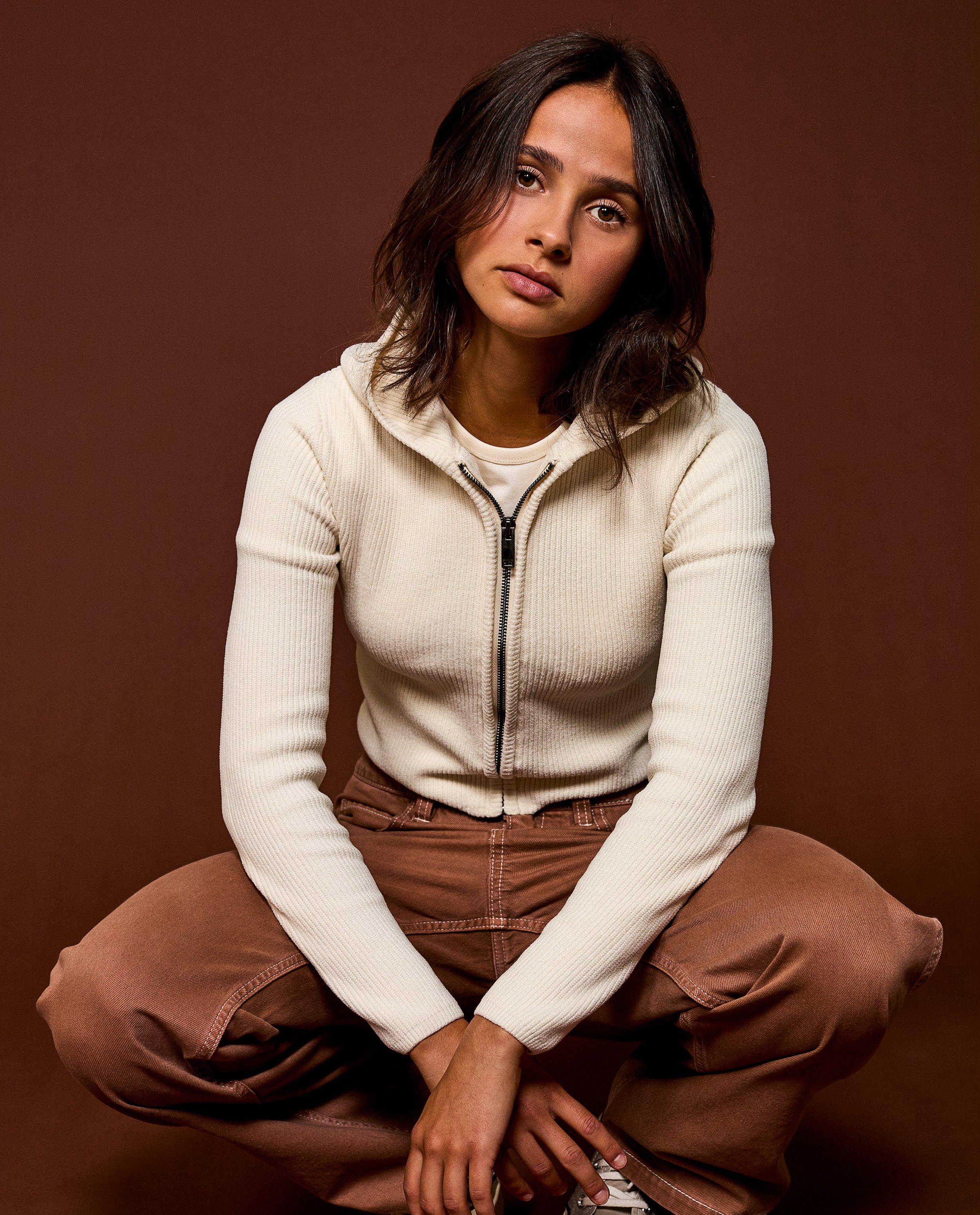 Gilet en fin tricot - Détails du produit - blanc - image numéro 1