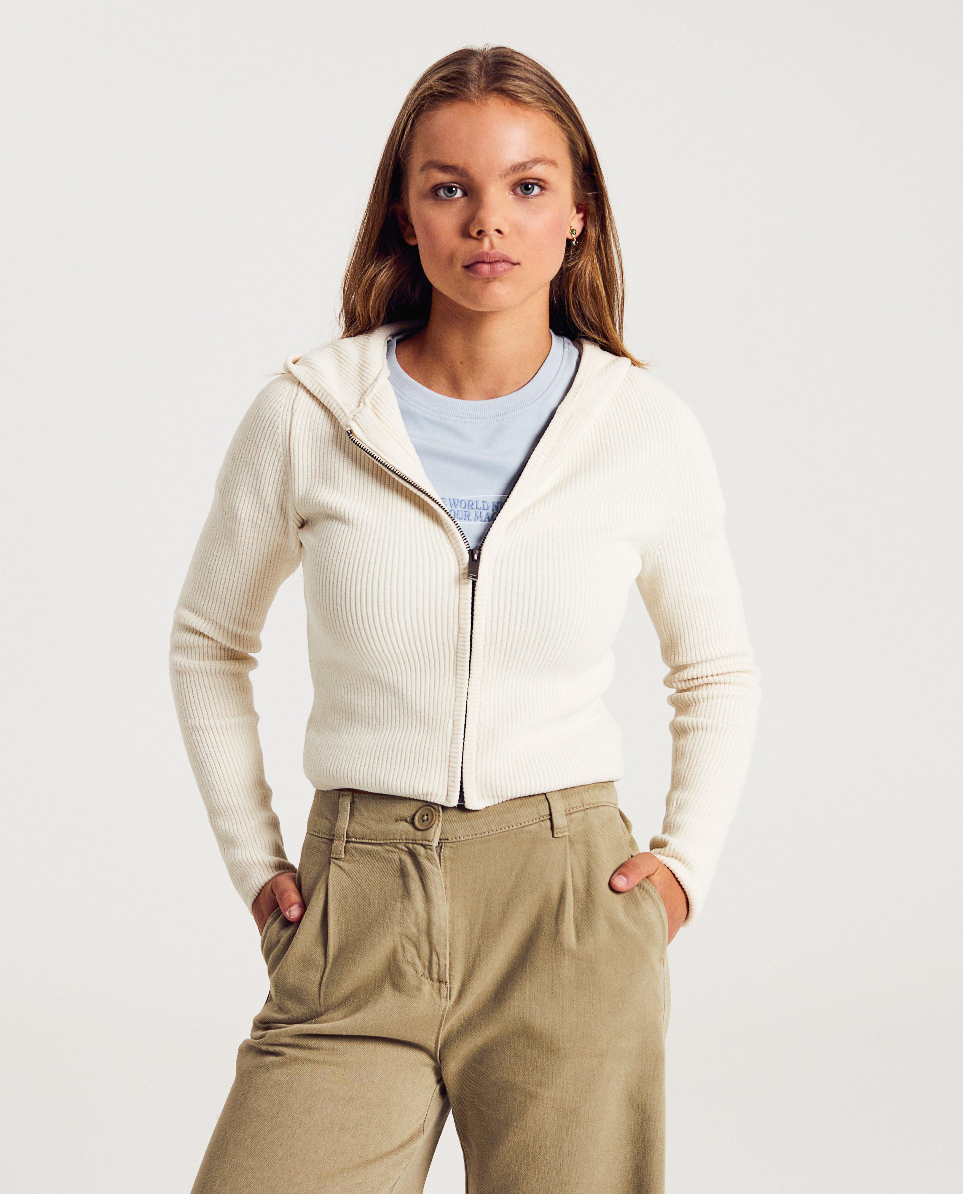 Gilet en fin tricot - Détails du produit - blanc - image numéro 2