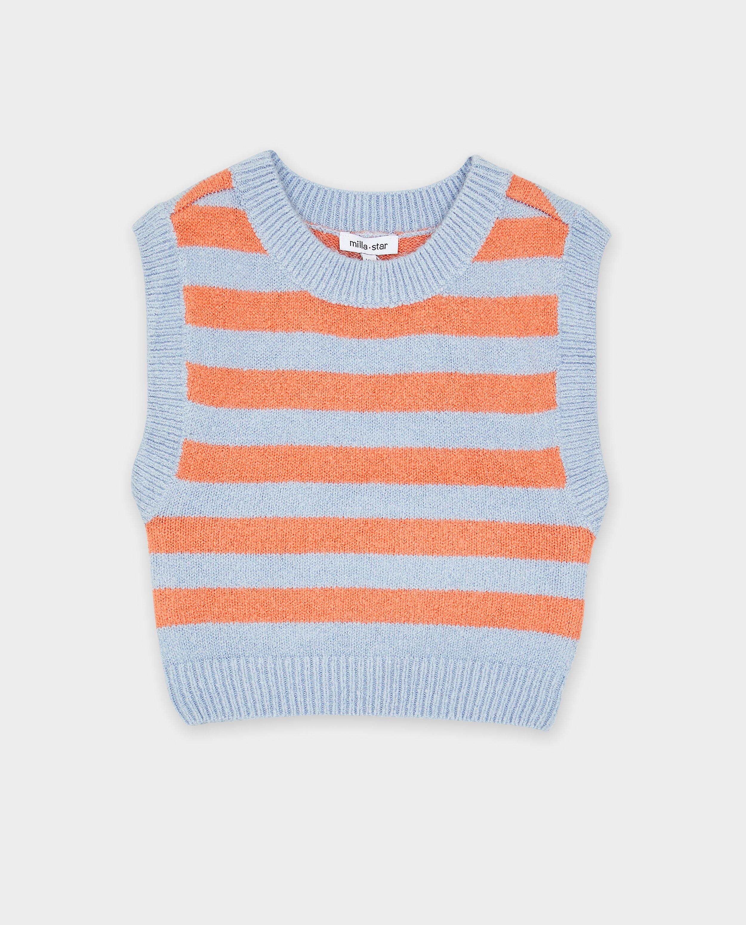 Cardigan - Debardeur met strepen