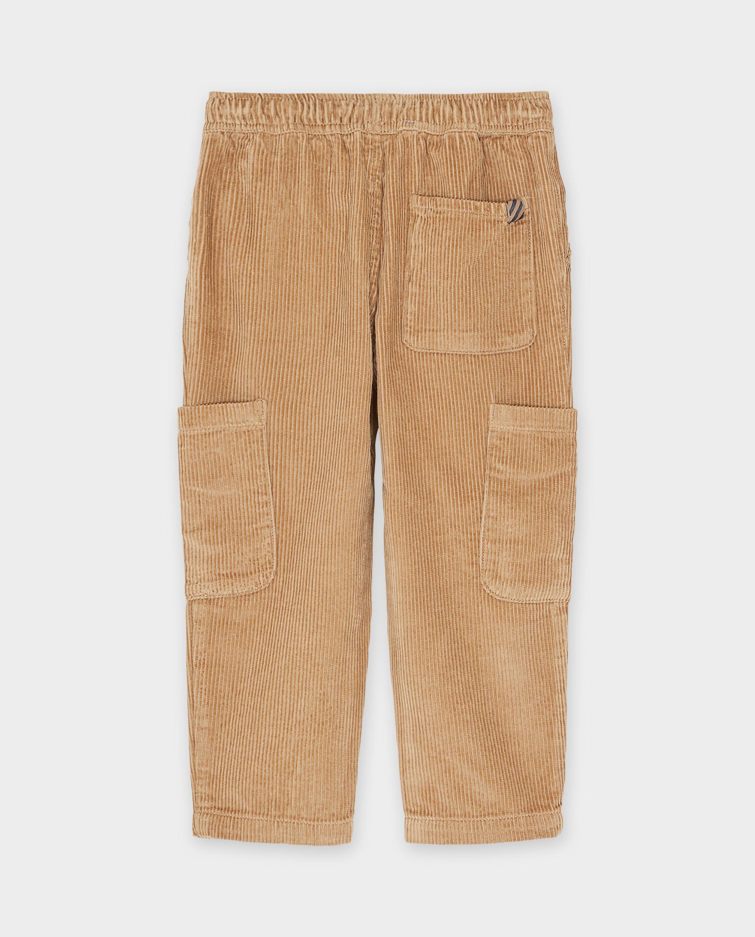 Pantalons - Pantalon en velours côtelé, coupe baggy
