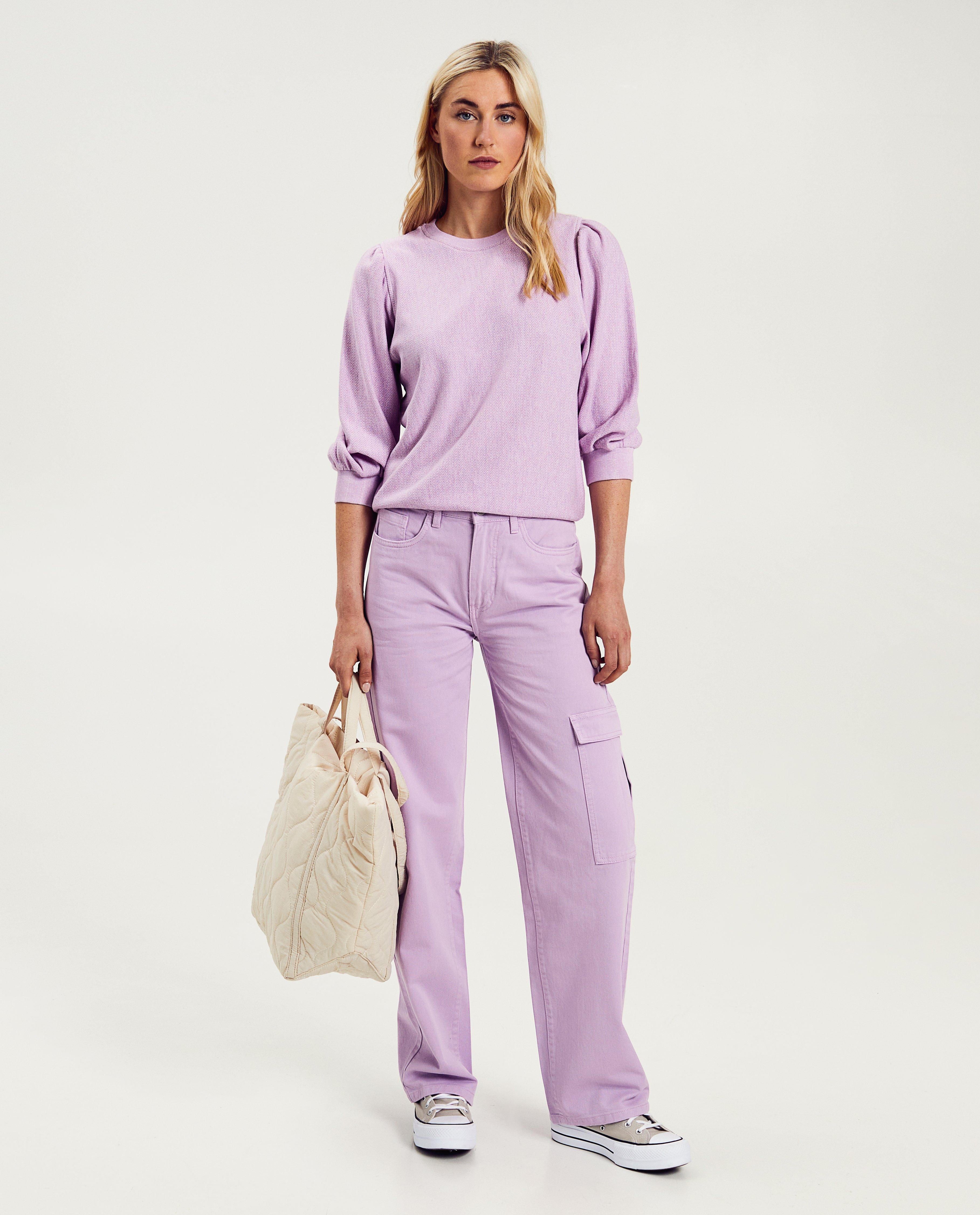 Lila broek, cargo fit - Product Detail - lila - afbeelding nummer 1