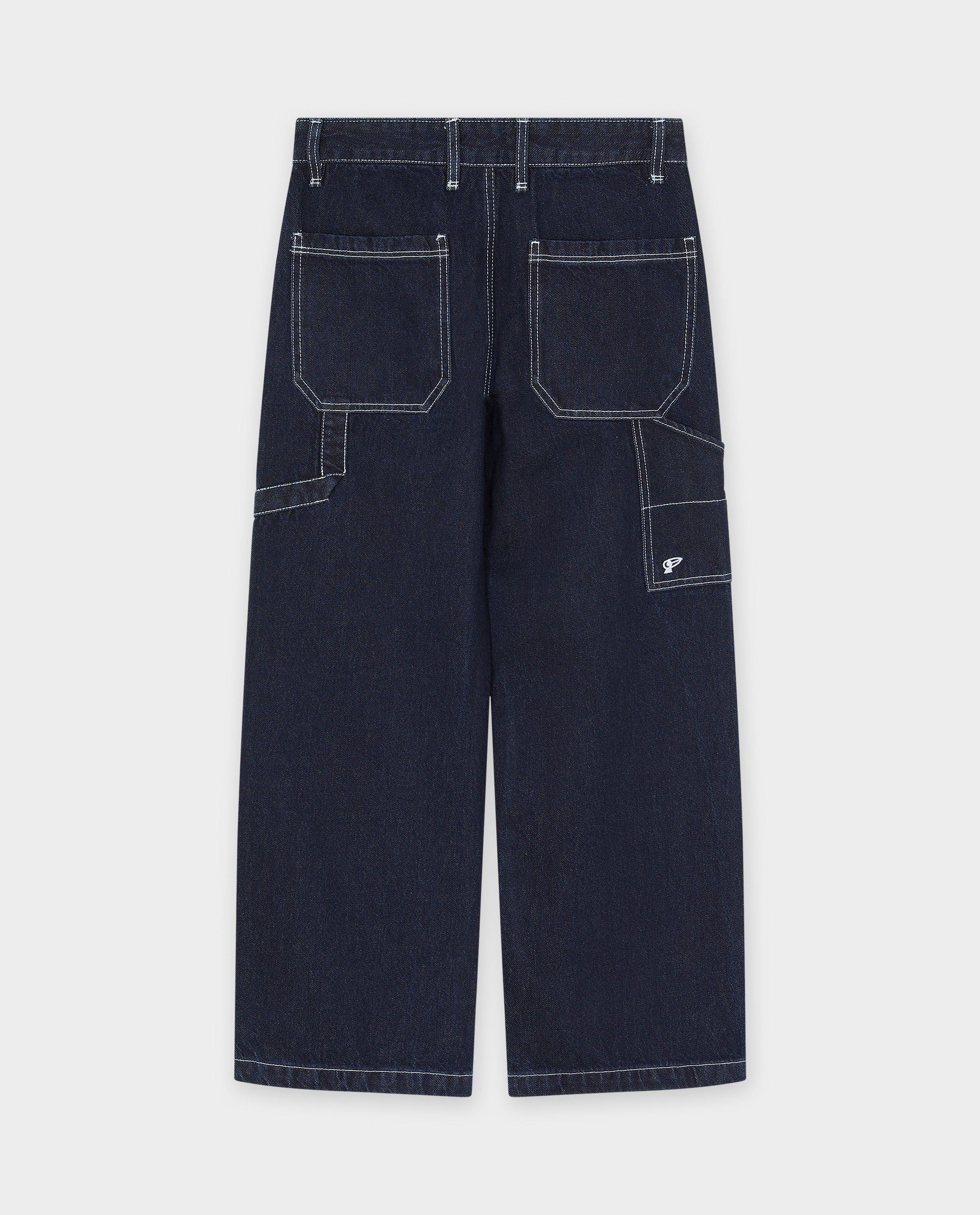Jeans - Donkerblauwe jeans, baggy fit