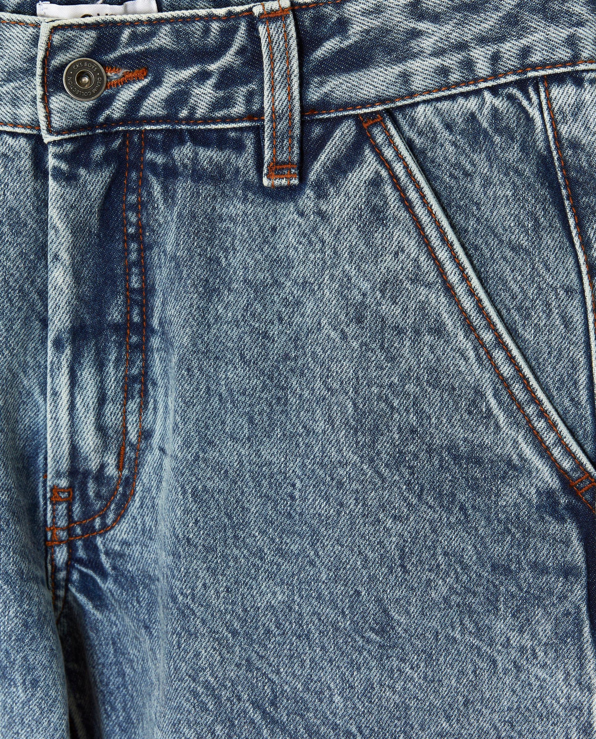 Jeans Vert Calvin Klein (CKS) Taille S - Coupe Slim, Neuf Sans étiquettes, Fermeture Bouton & Zip