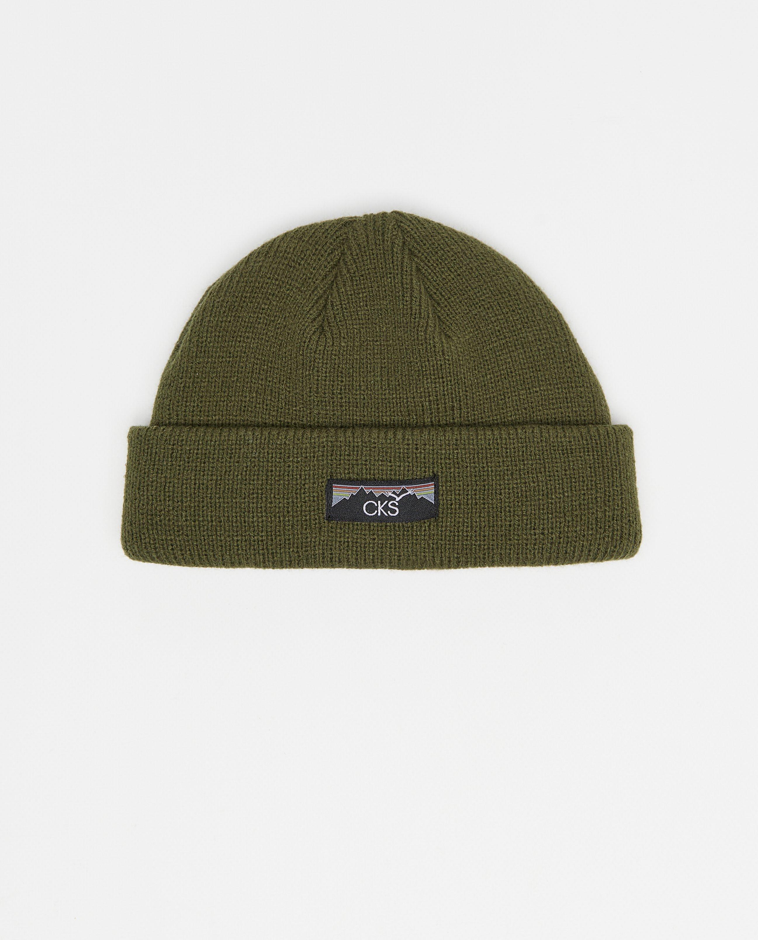 Breigoed - Groene muts met label