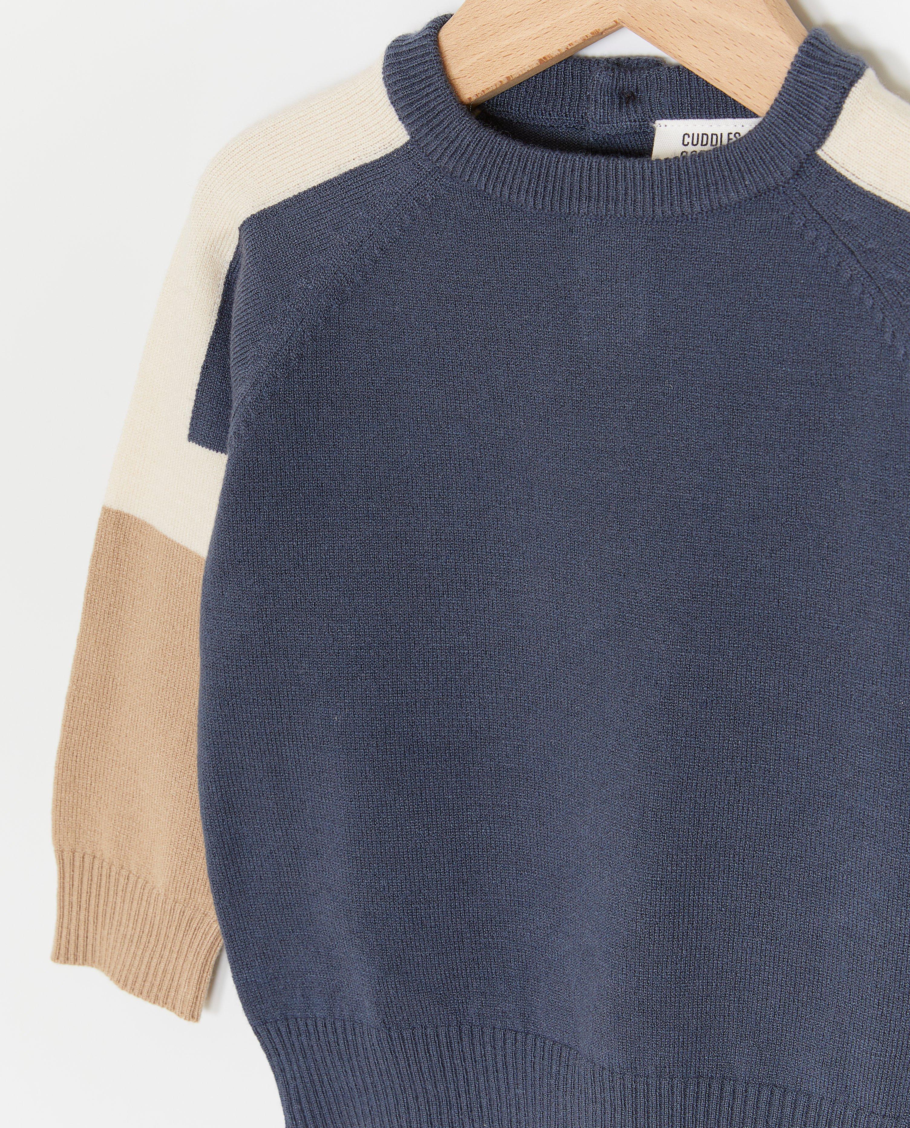 Truien - Trui met color block, feest