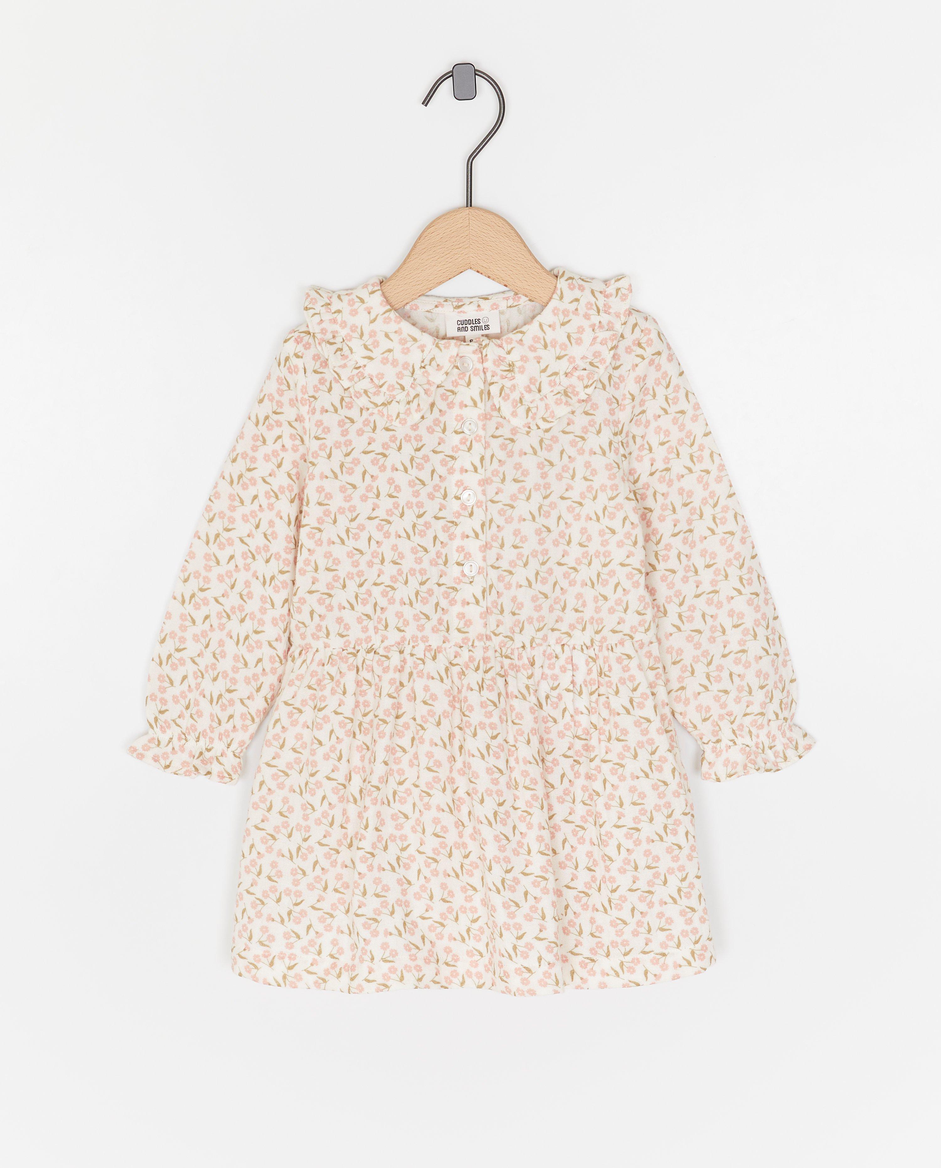 Tetra jurk met bloemenprint, feest - null - Cuddles and Smiles