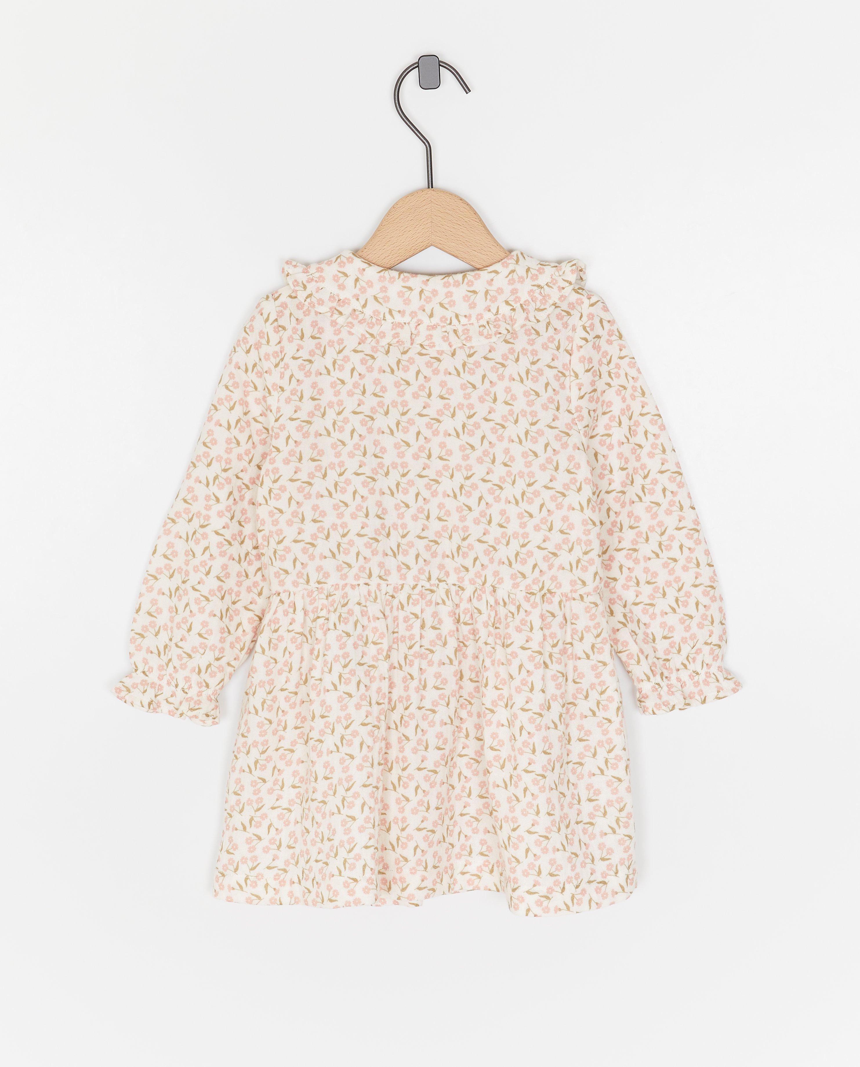 Kleedjes - Tetra jurk met bloemenprint, feest