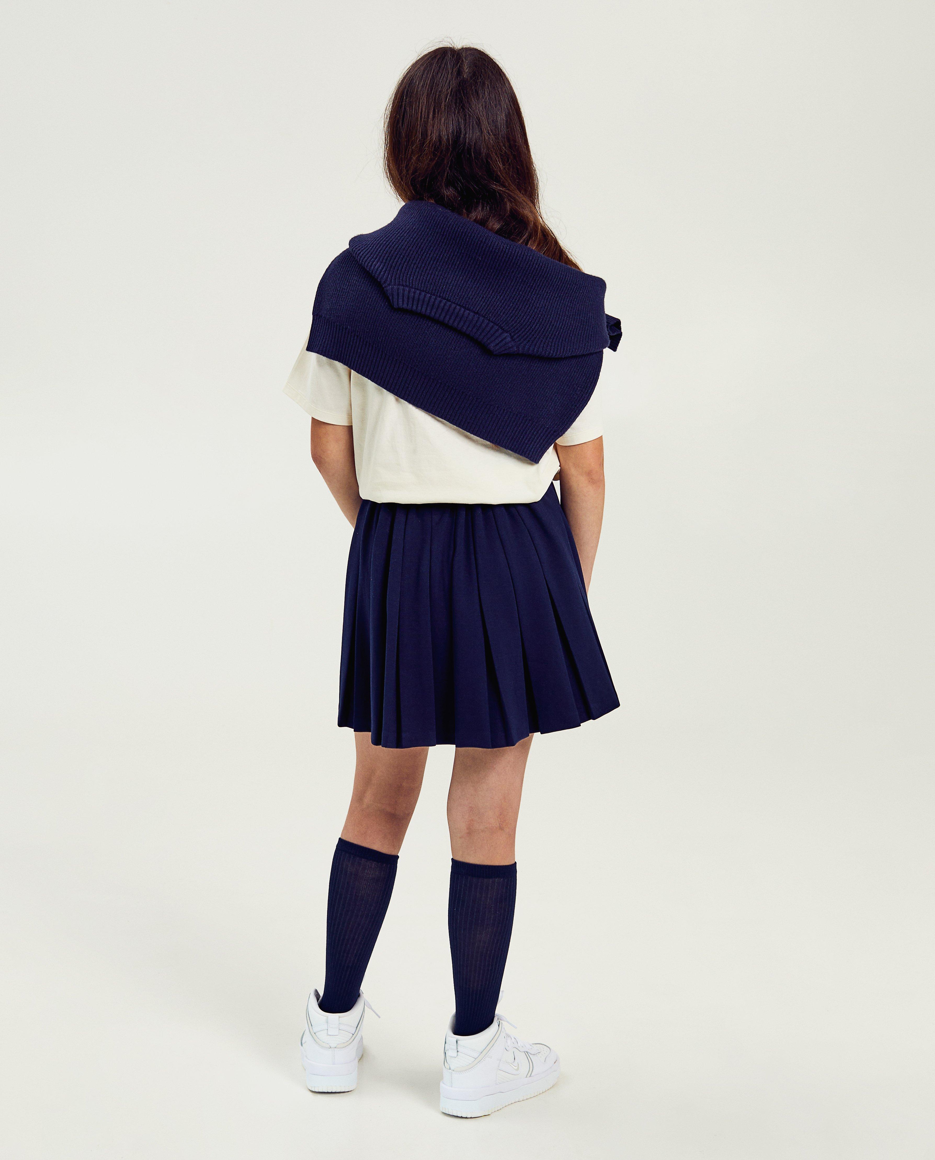 Donkerblauwe plooirok, schooluniform - Product Detail - donkerblauw - afbeelding nummer 2