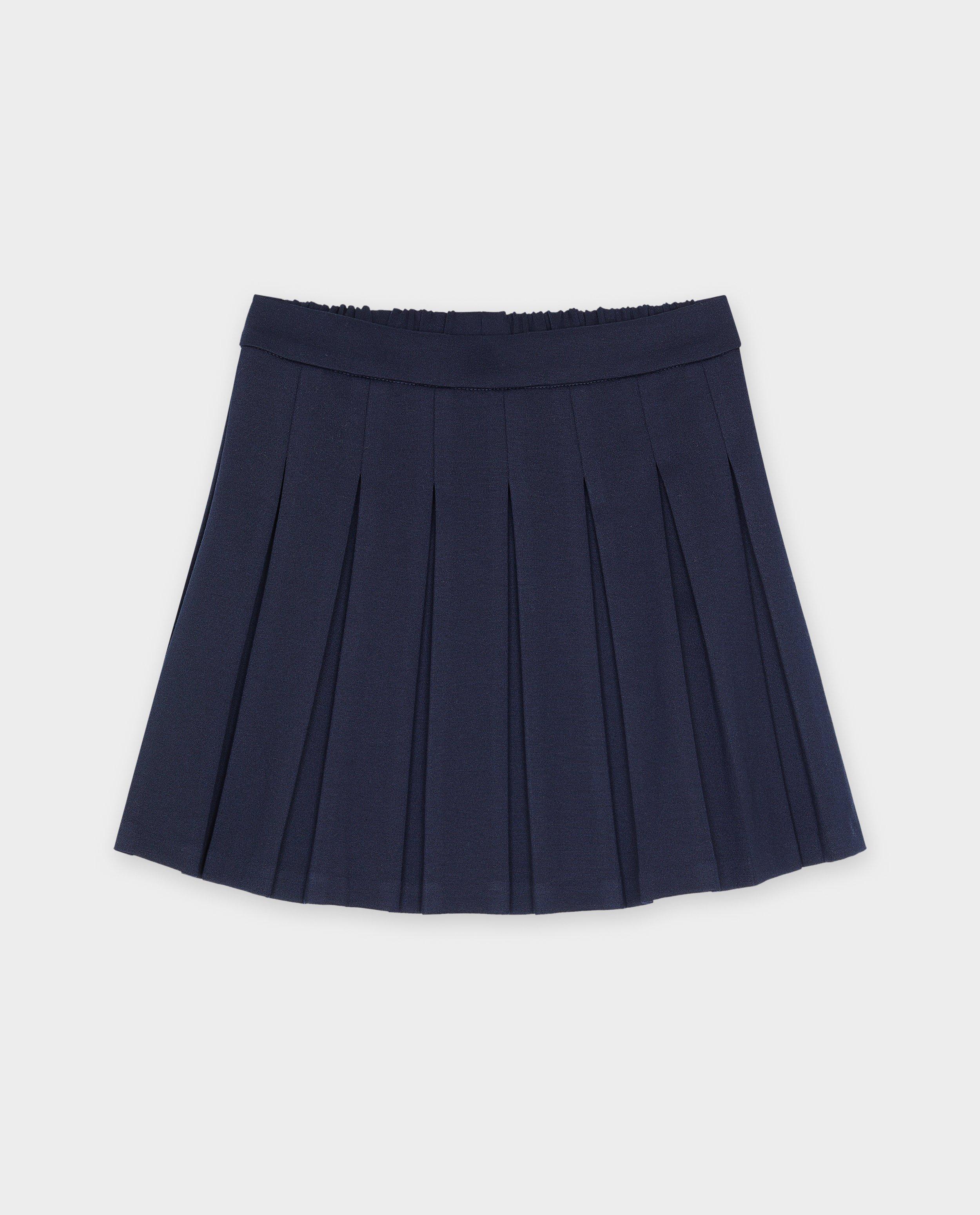 Donkerblauwe plooirok, schooluniform - Product Detail - donkerblauw - afbeelding nummer 4