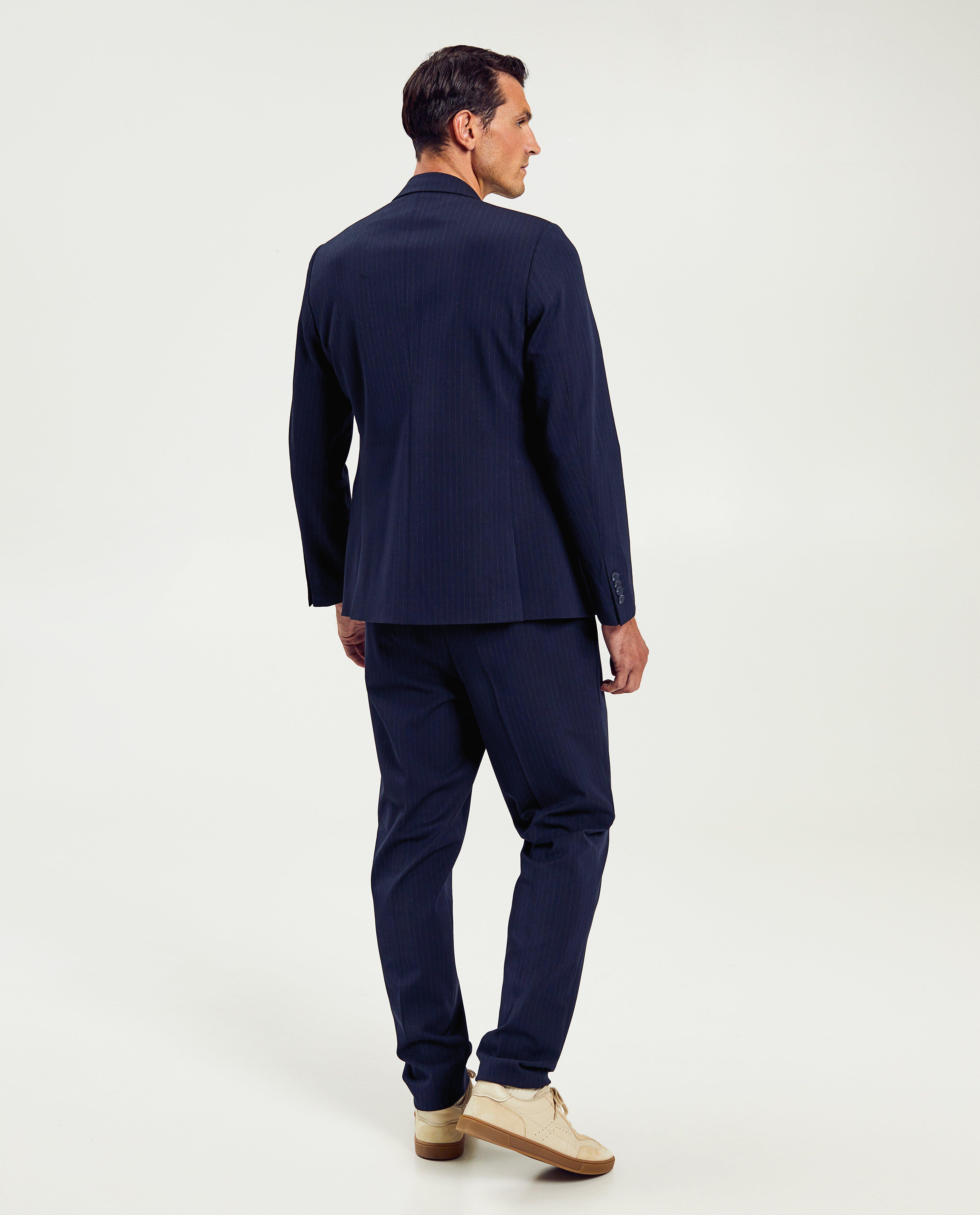 Blazers - Donkerblauw kostuumvest, slim fit