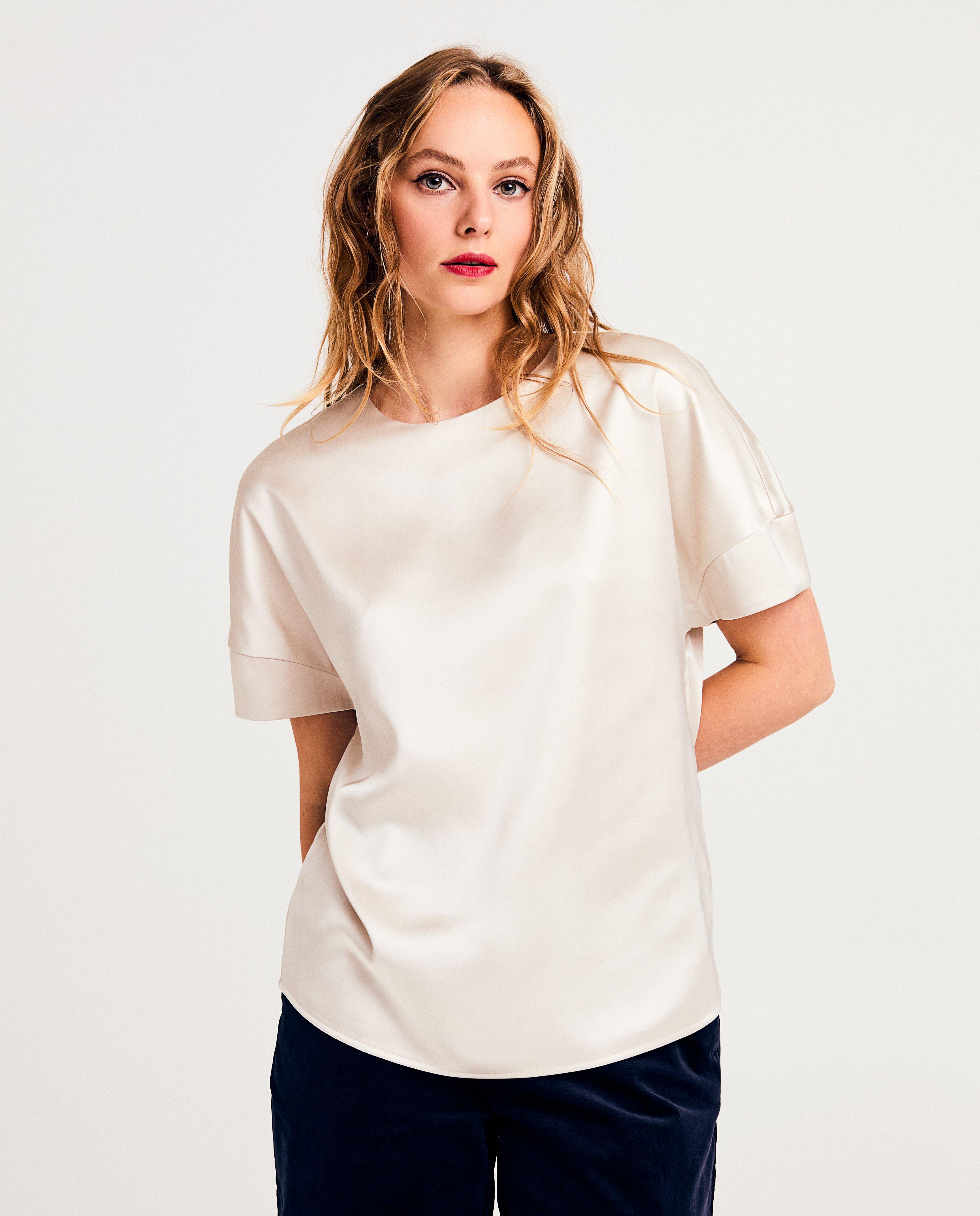 Hemden - Satijnen blouse
