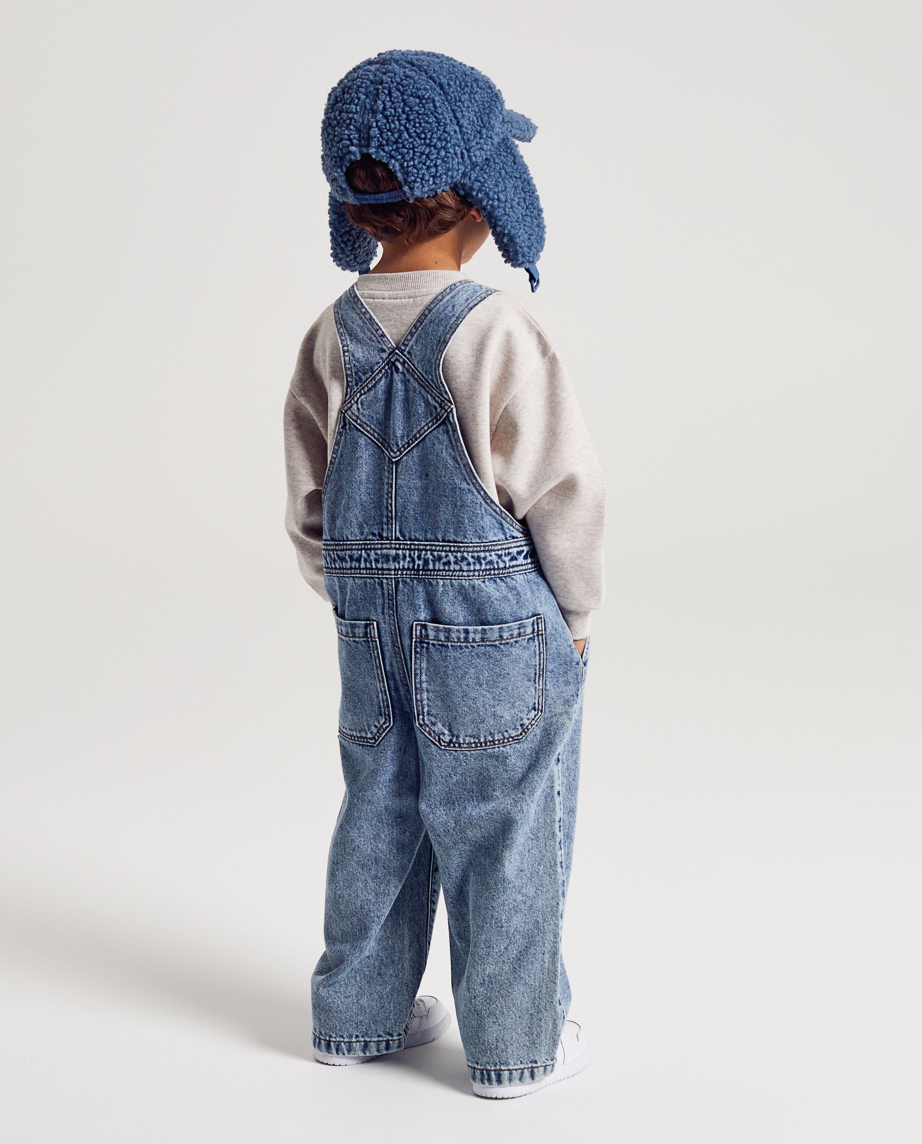 Jumpsuit - Lichtblauwe jeanssalopette