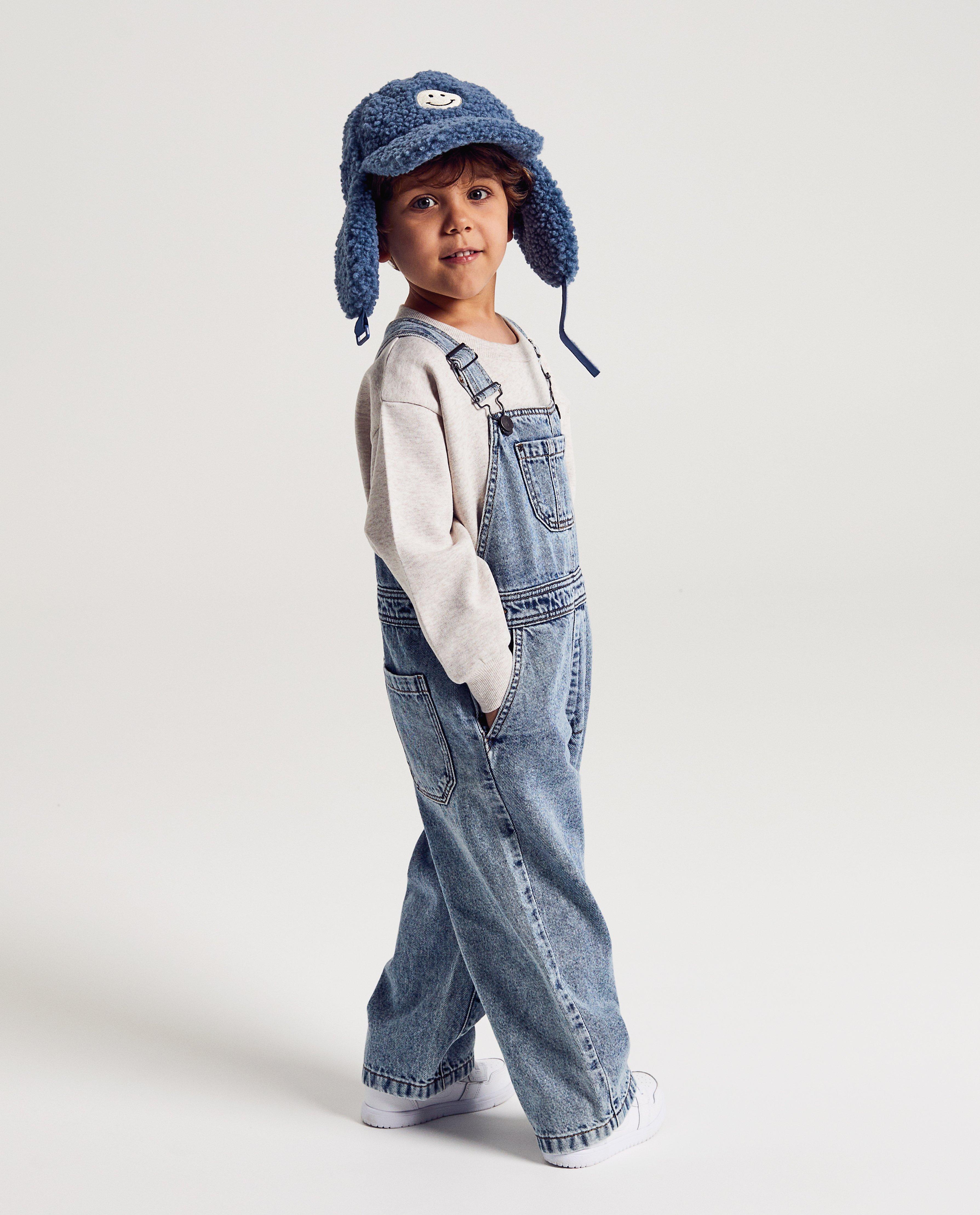 Jumpsuit - Lichtblauwe jeanssalopette