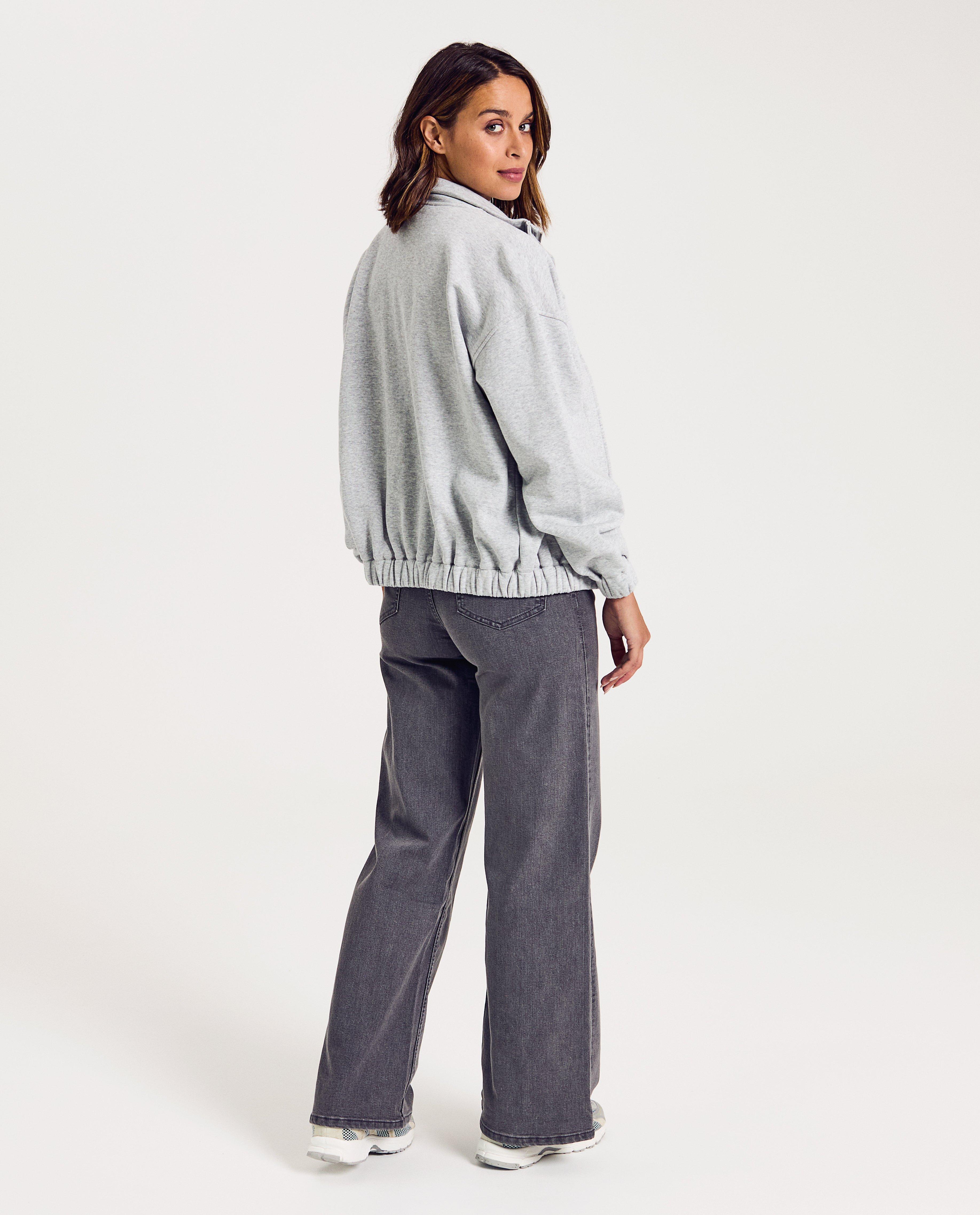 Grijze jas - Product Detail - lichtgrijs - afbeelding nummer 4