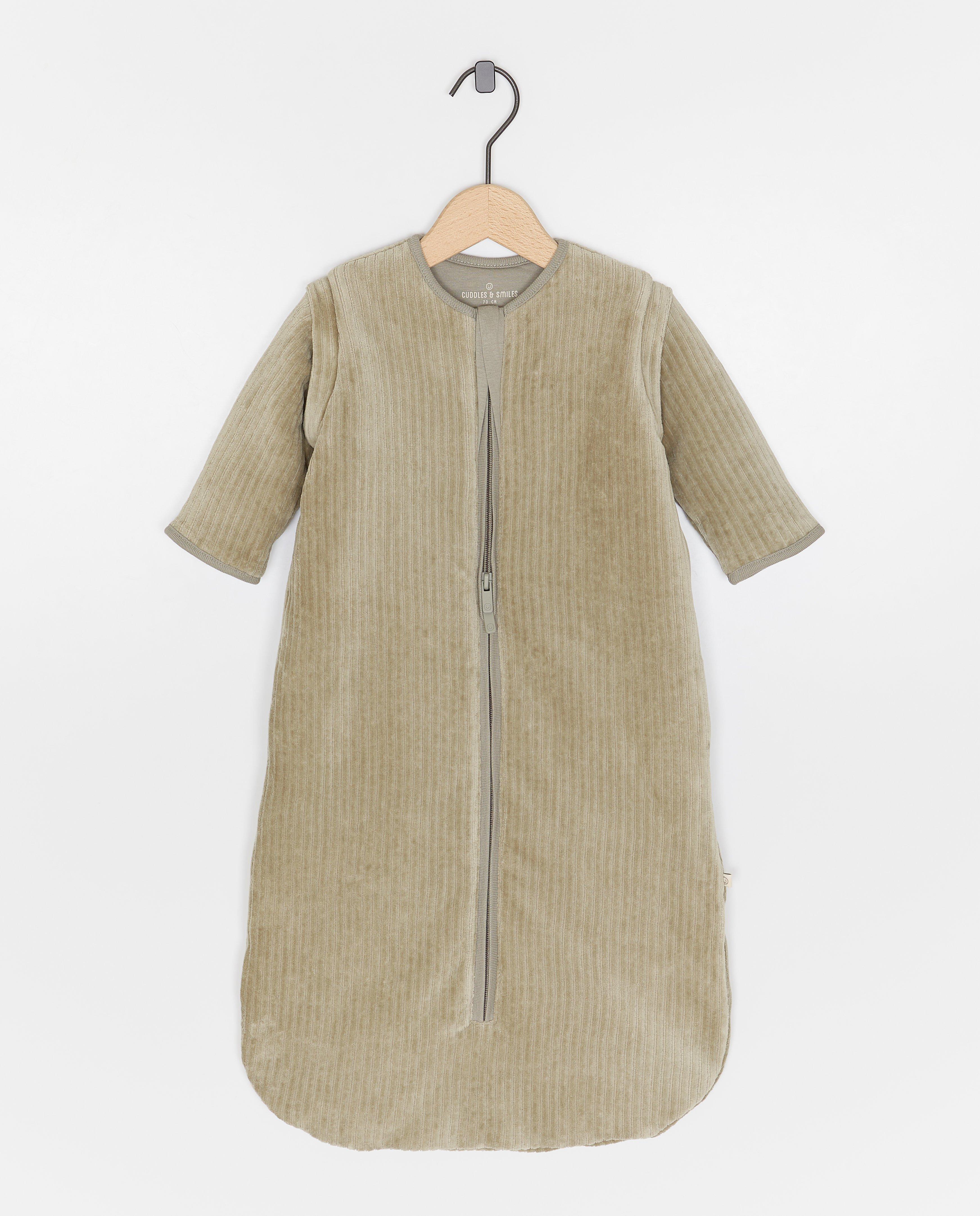 Gigoteuse en velours, TOG&nbsp;2,677 - D&eacute;tails du produit - gris - image num&eacute;ro 1