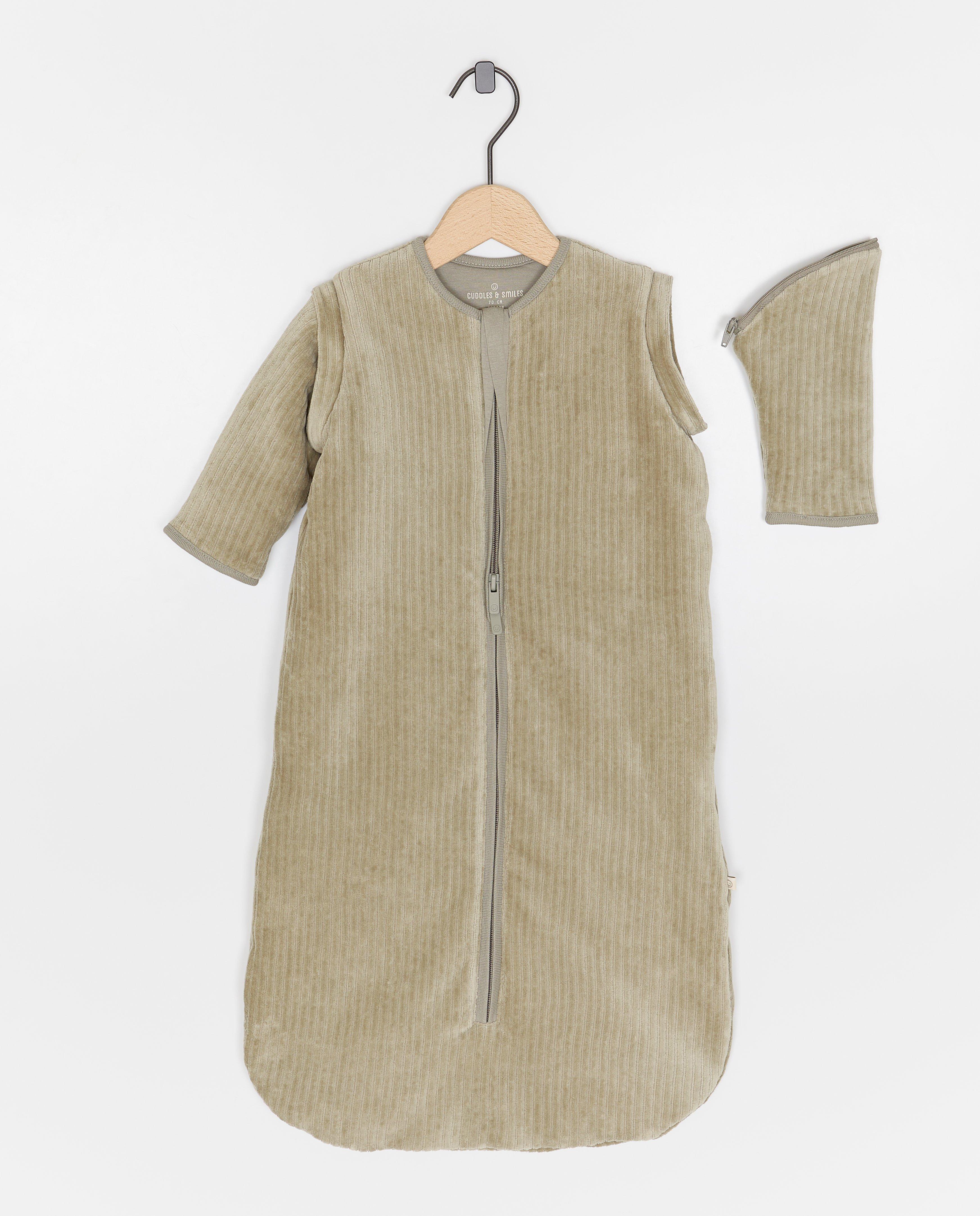 Gigoteuse en velours, TOG&nbsp;2,677 - D&eacute;tails du produit - gris - image num&eacute;ro 2