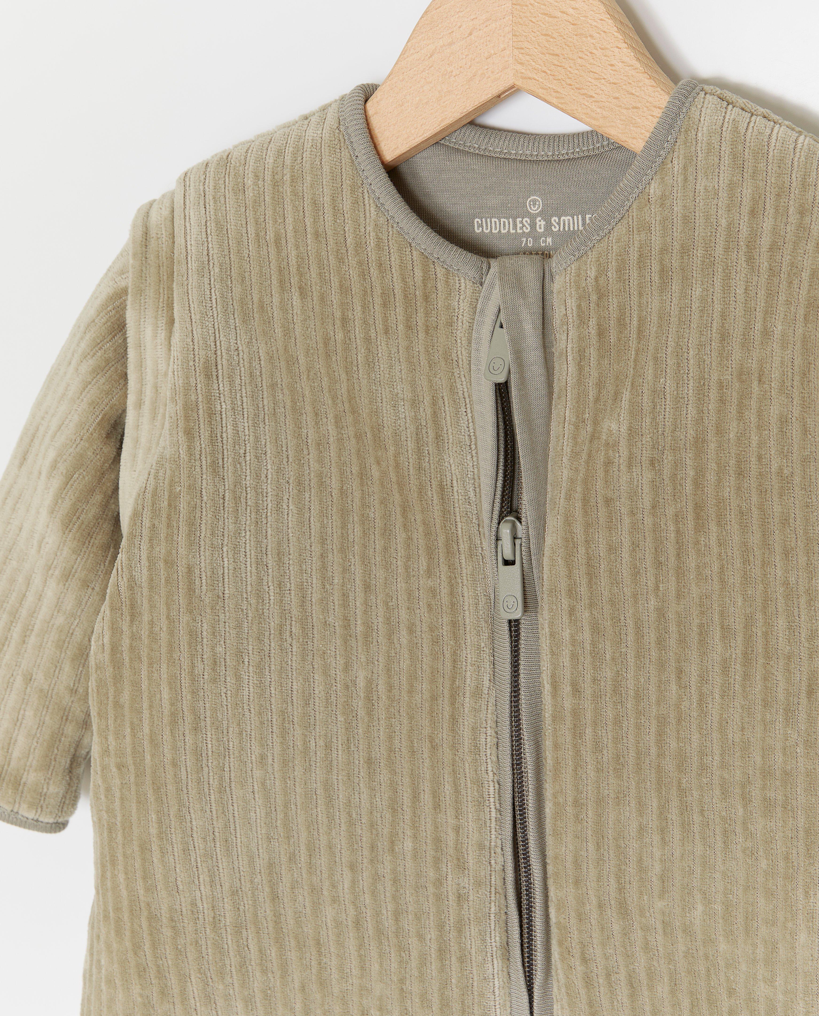 Gigoteuse en velours, TOG&nbsp;2,677 - D&eacute;tails du produit - gris - image num&eacute;ro 4