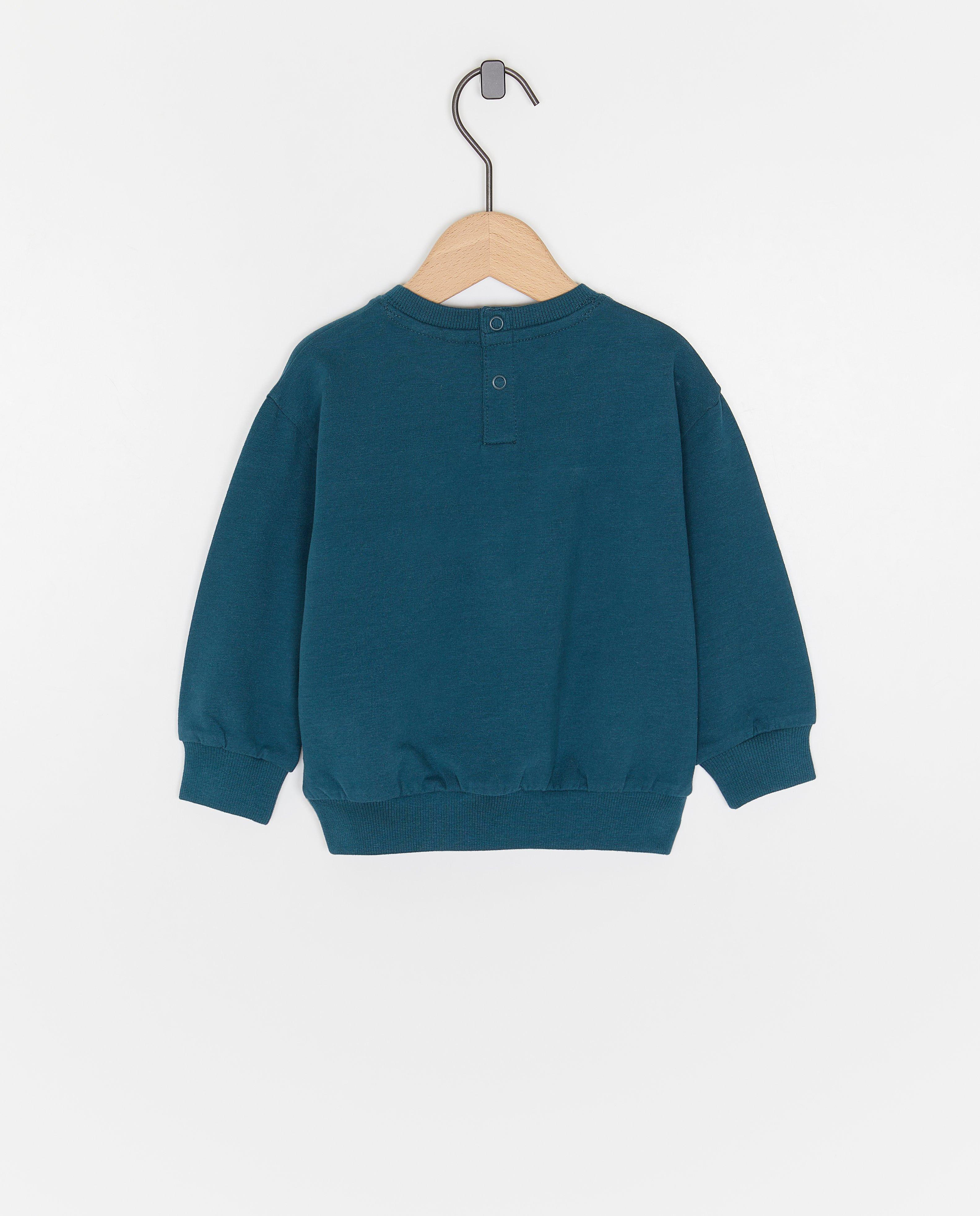 Sweaters - Sweater met geborduurd opschrift, Kleine bandiet