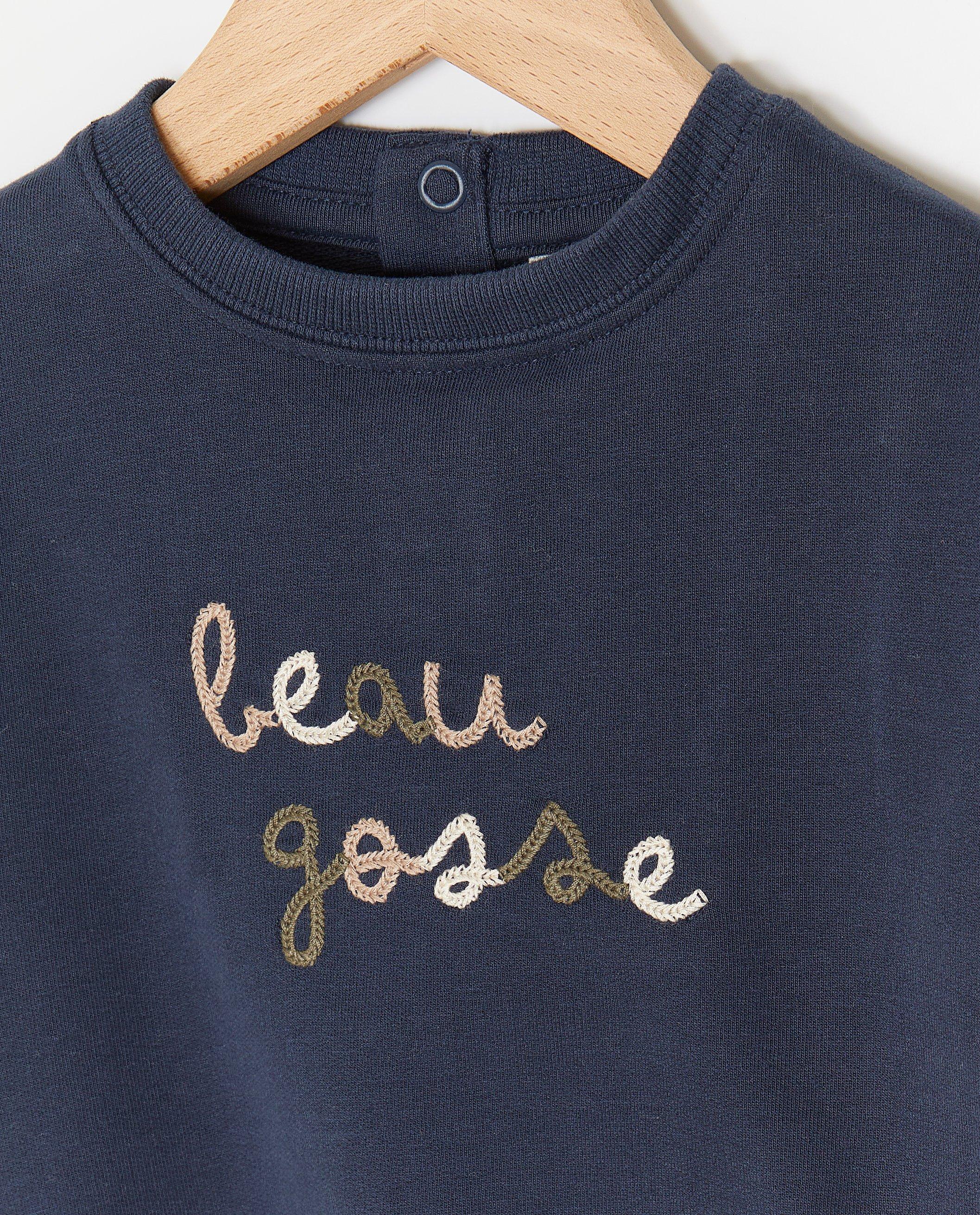 Sweaters - Sweater met geborduurd opschrift, Fils à maman