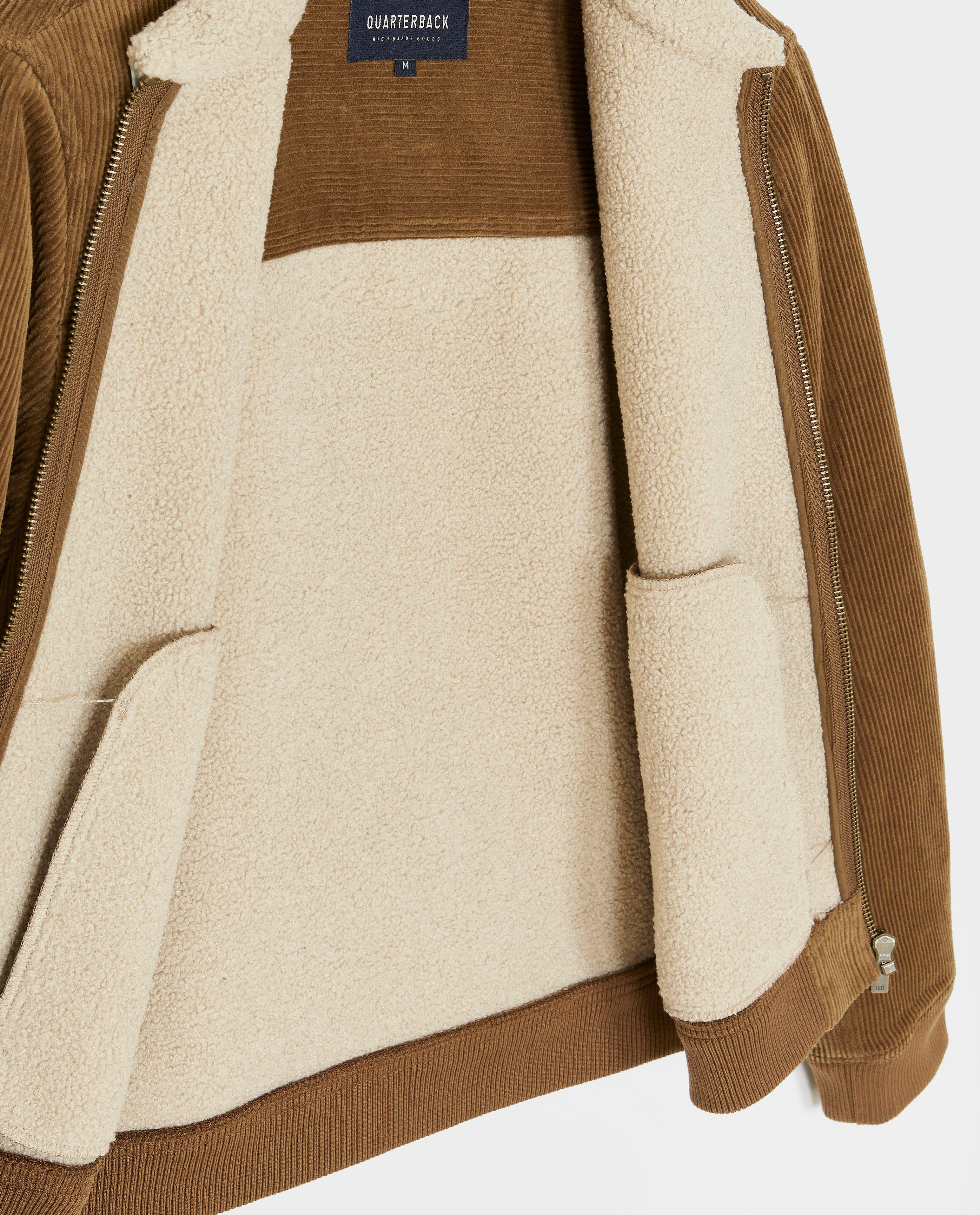 Veste brune en velours c&ocirc;tel&eacute; - D&eacute;tails du produit - brun - image num&eacute;ro 7