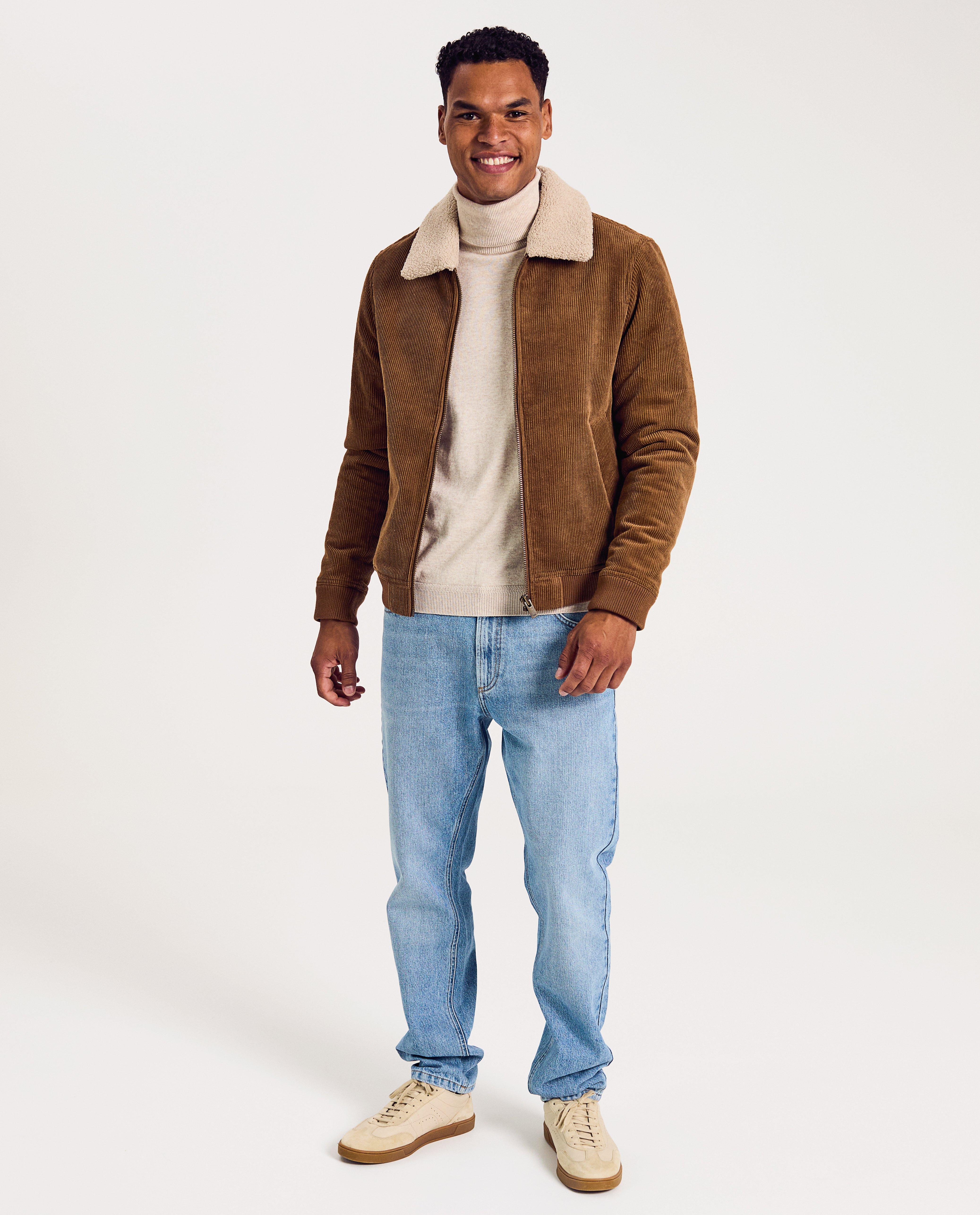 Veste brune en velours c&ocirc;tel&eacute; - D&eacute;tails du produit - brun - image num&eacute;ro 2