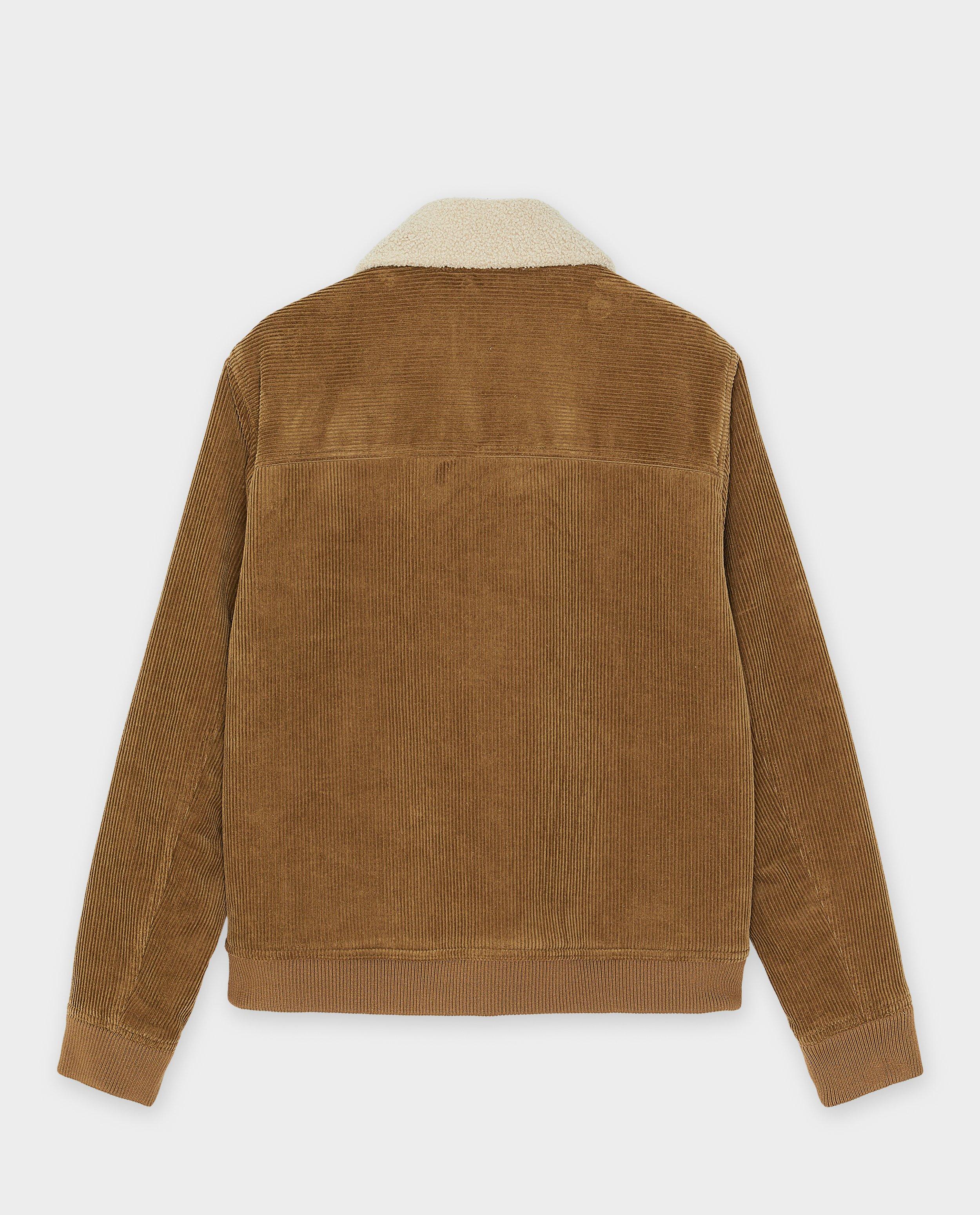 Veste brune en velours c&ocirc;tel&eacute; - D&eacute;tails du produit - brun - image num&eacute;ro 5