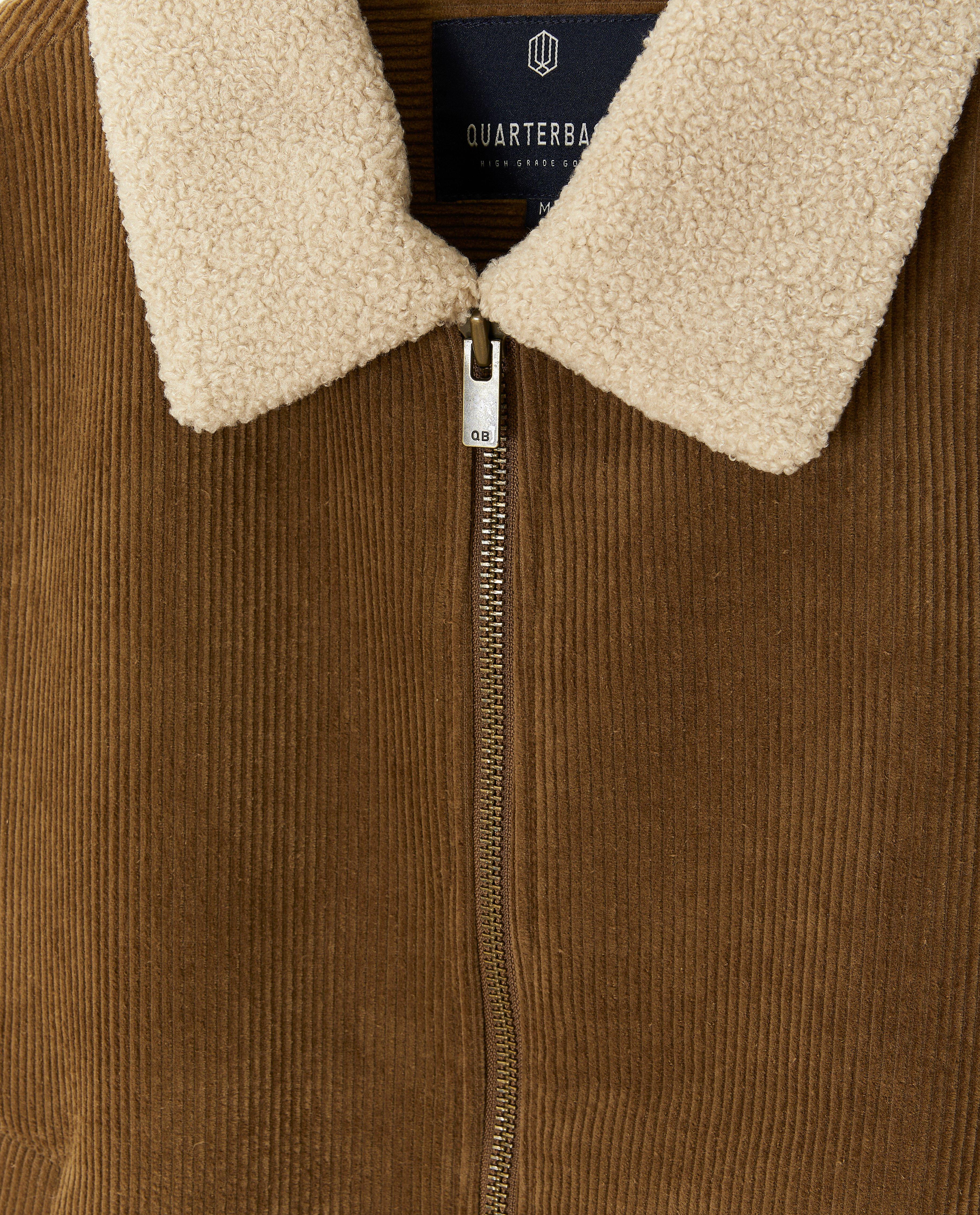 Veste brune en velours c&ocirc;tel&eacute; - D&eacute;tails du produit - brun - image num&eacute;ro 6