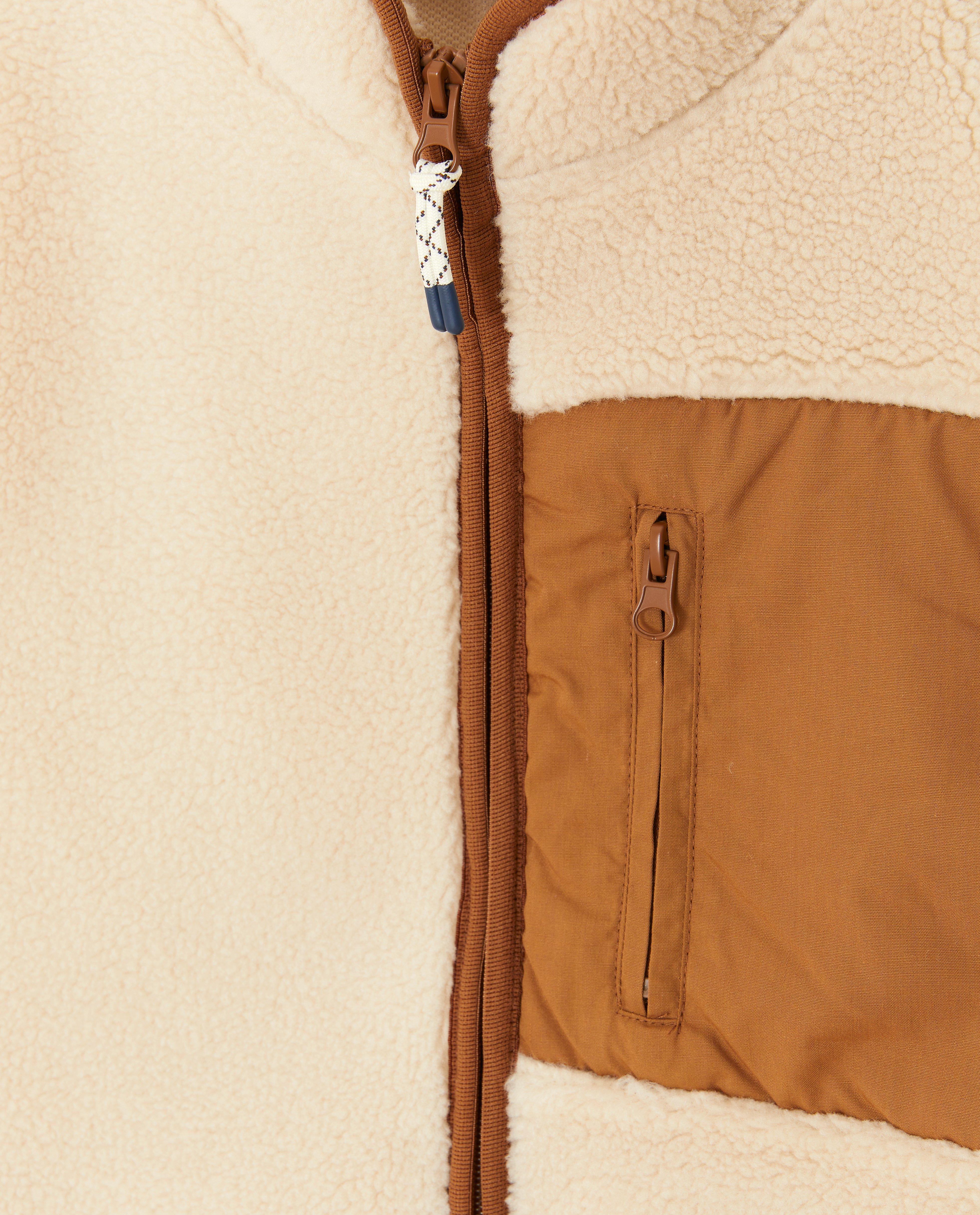 Cardigans - Gilet en peluche à color block, 7-14 ans