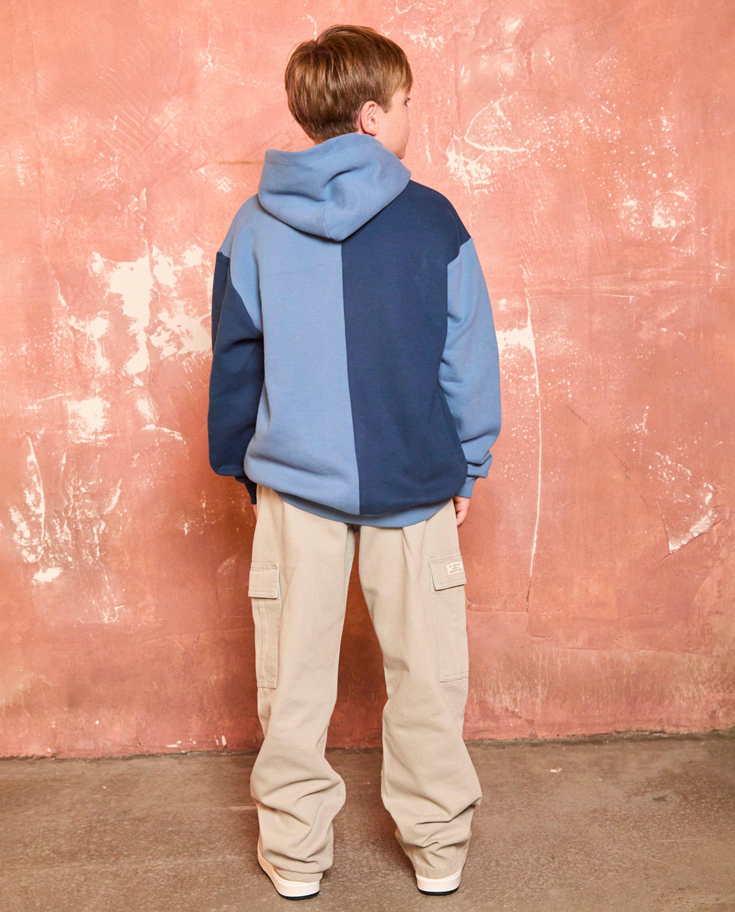 Hoodie met color block, 6-14 jaar - Product Detail - blauw - afbeelding nummer 2