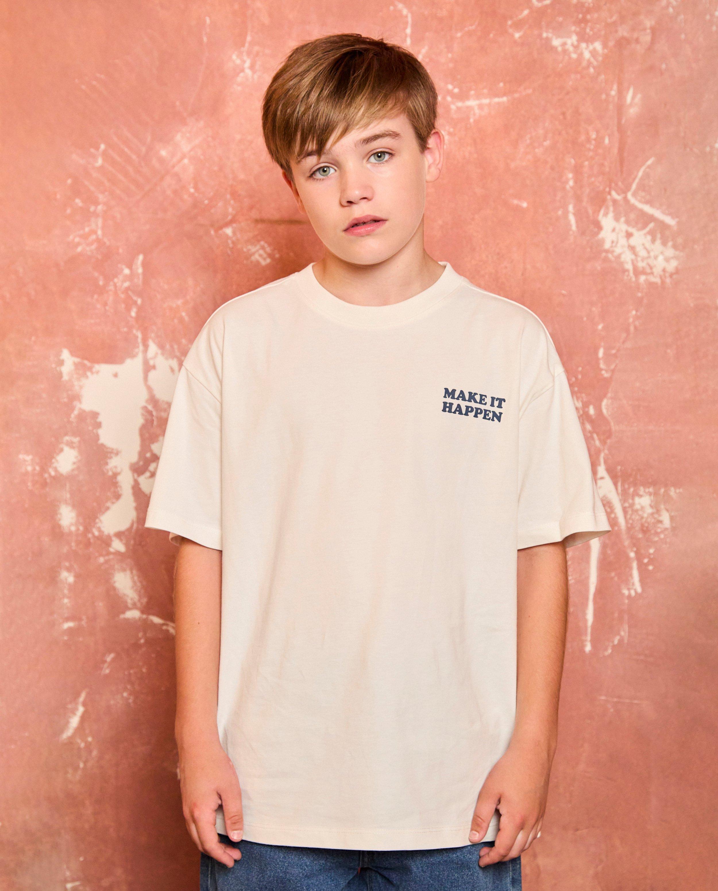 Shirt met backprint clearance