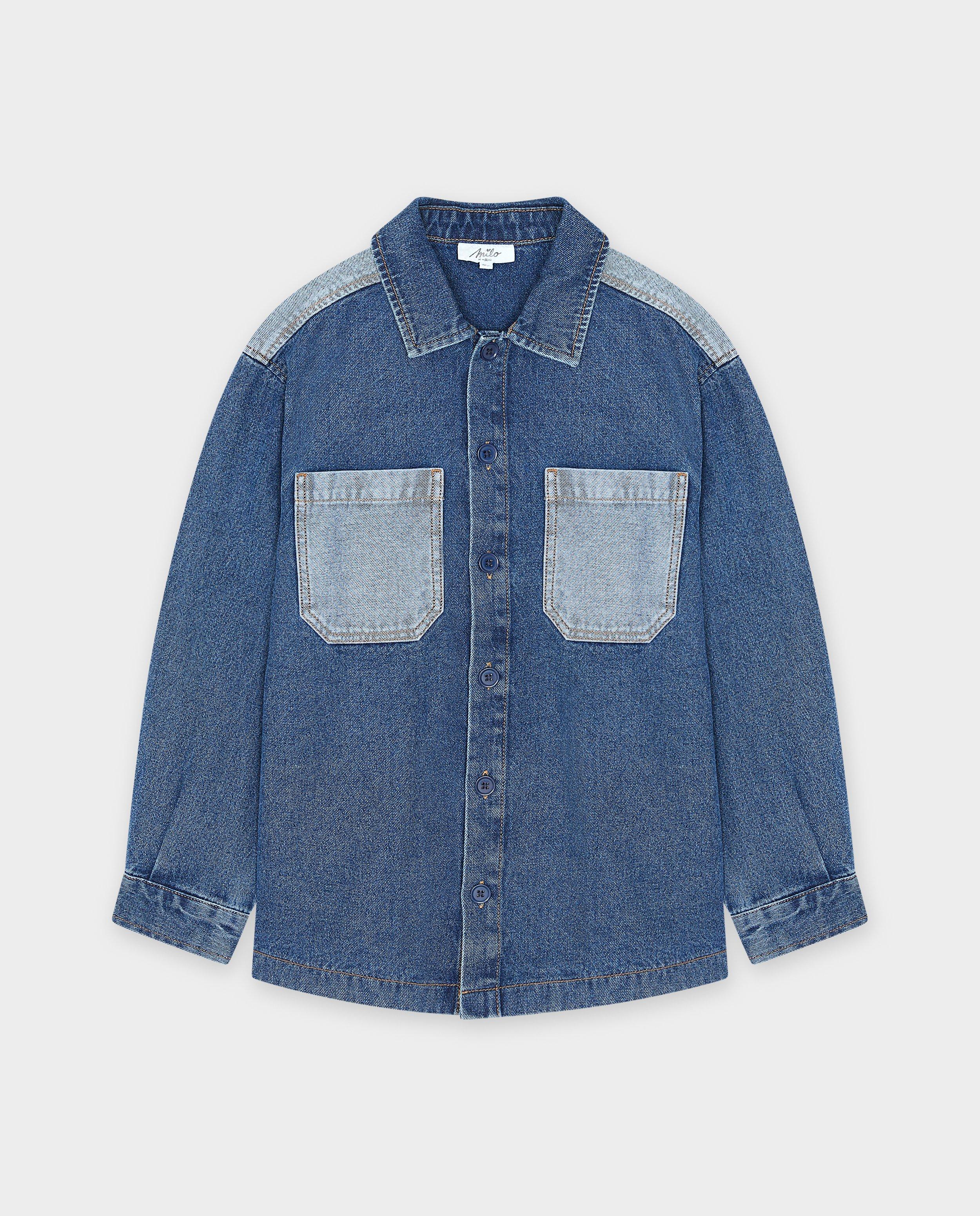 Chemises - Chemise en jeans à color block, 6-14 ans
