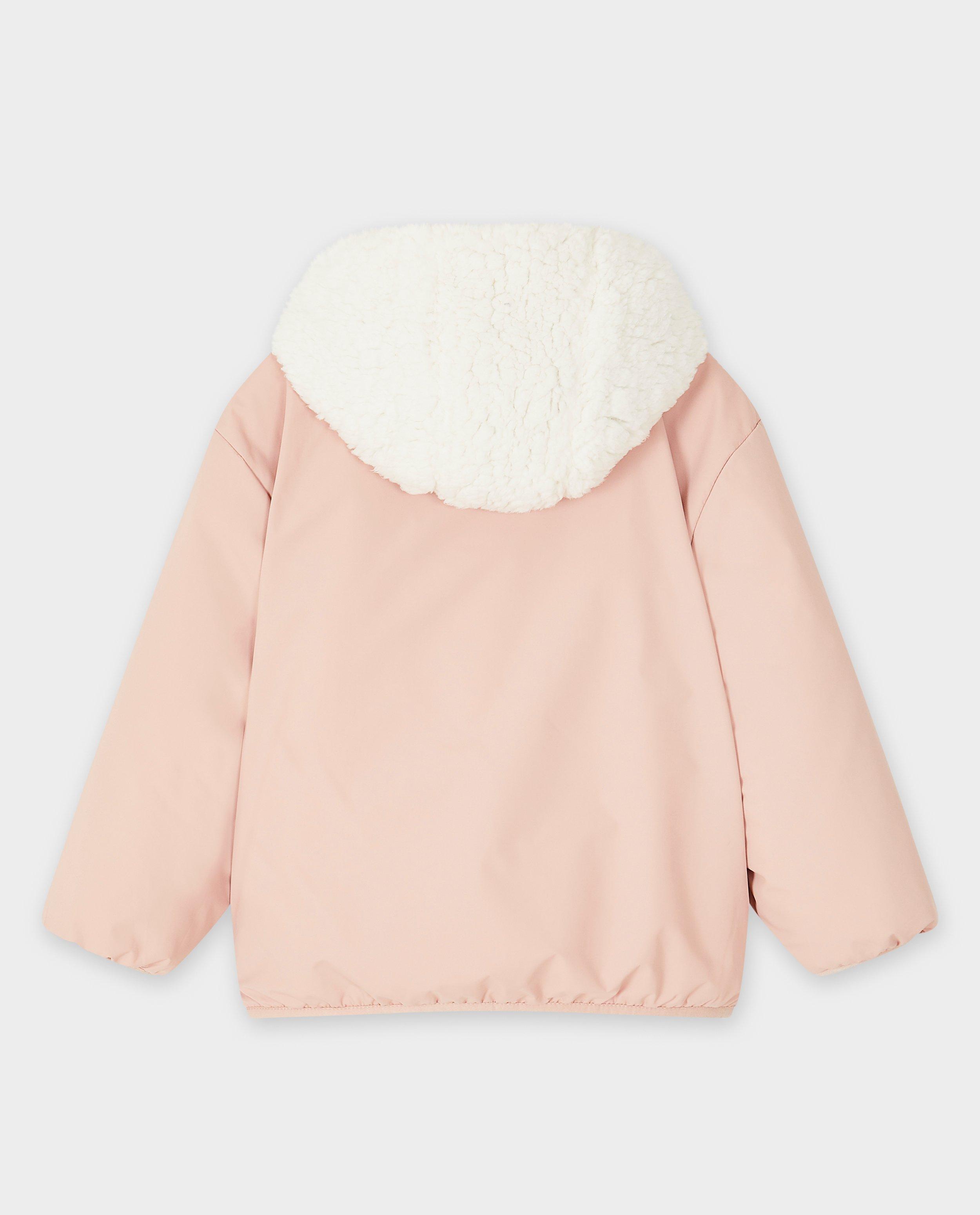 Poncho's en teddy's - Omkeerbare jas met teddy