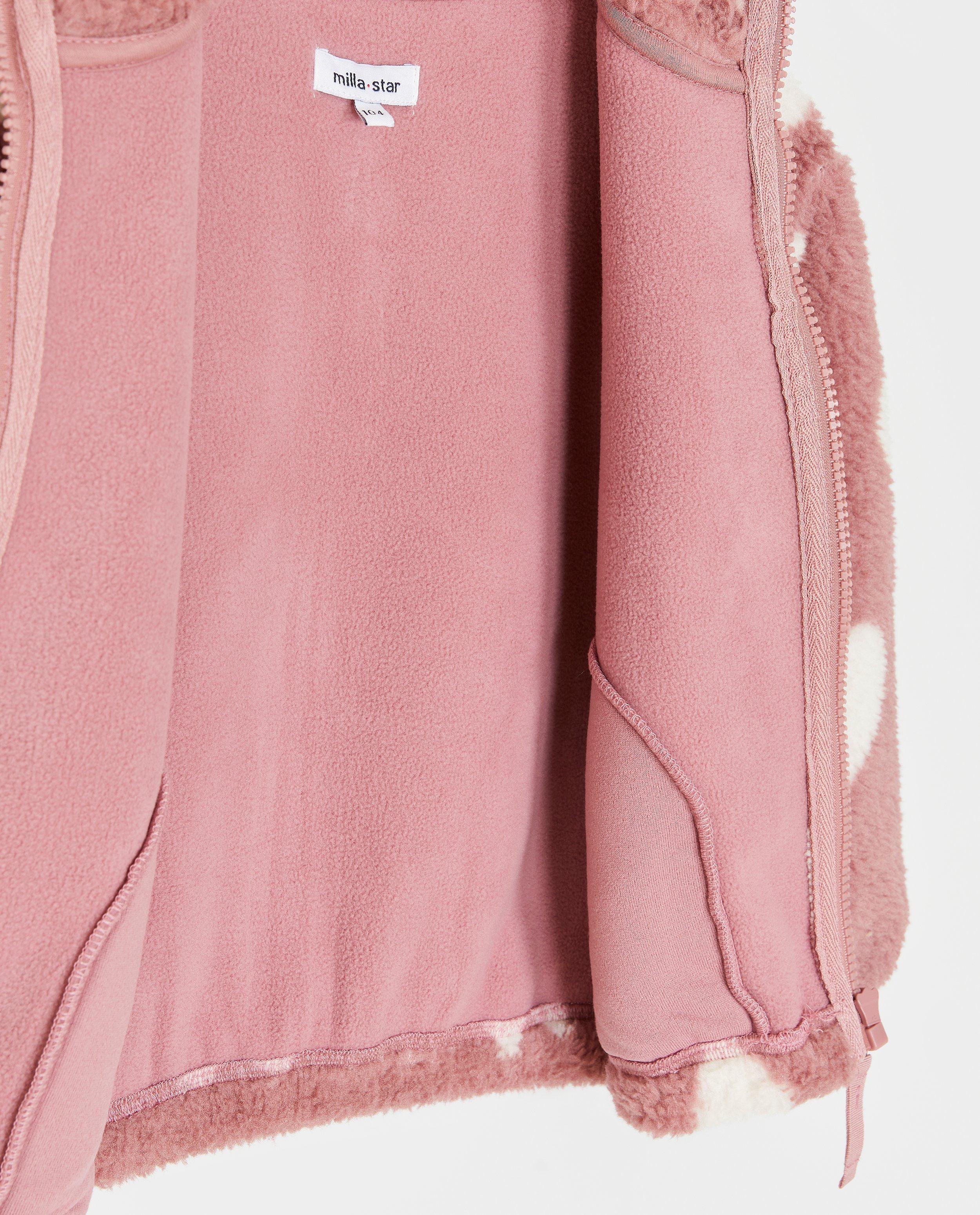 Cardigan - Teddy vest van 100% gerecycleerd polyester, 2-7 jaar
