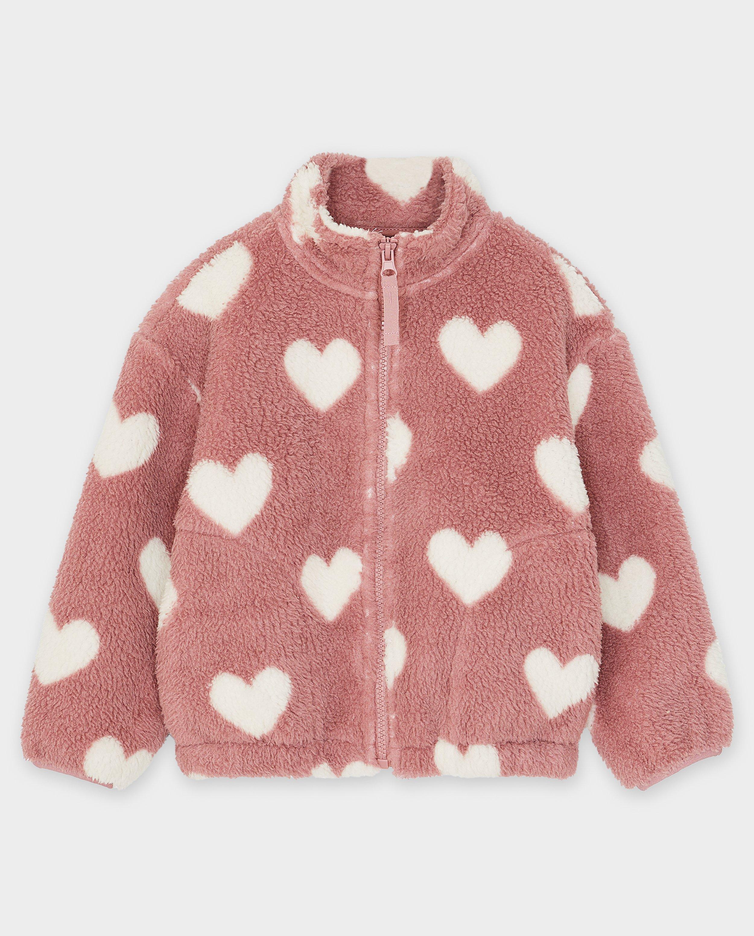 Cardigan - Teddy vest van 100% gerecycleerd polyester, 2-7 jaar