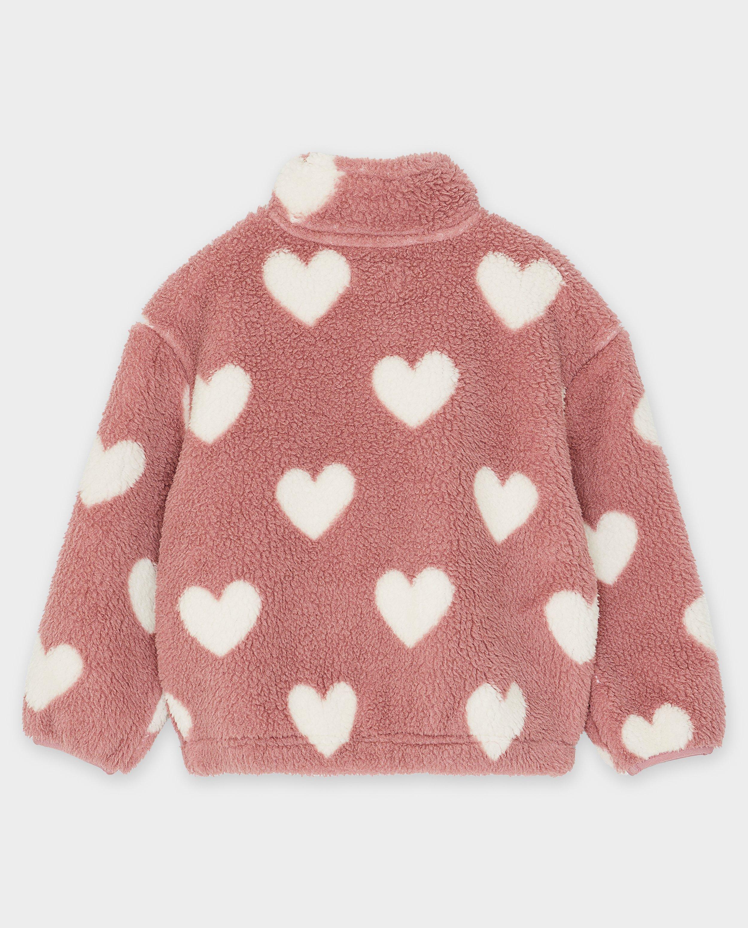 Cardigan - Teddy vest van 100% gerecycleerd polyester, 2-7 jaar