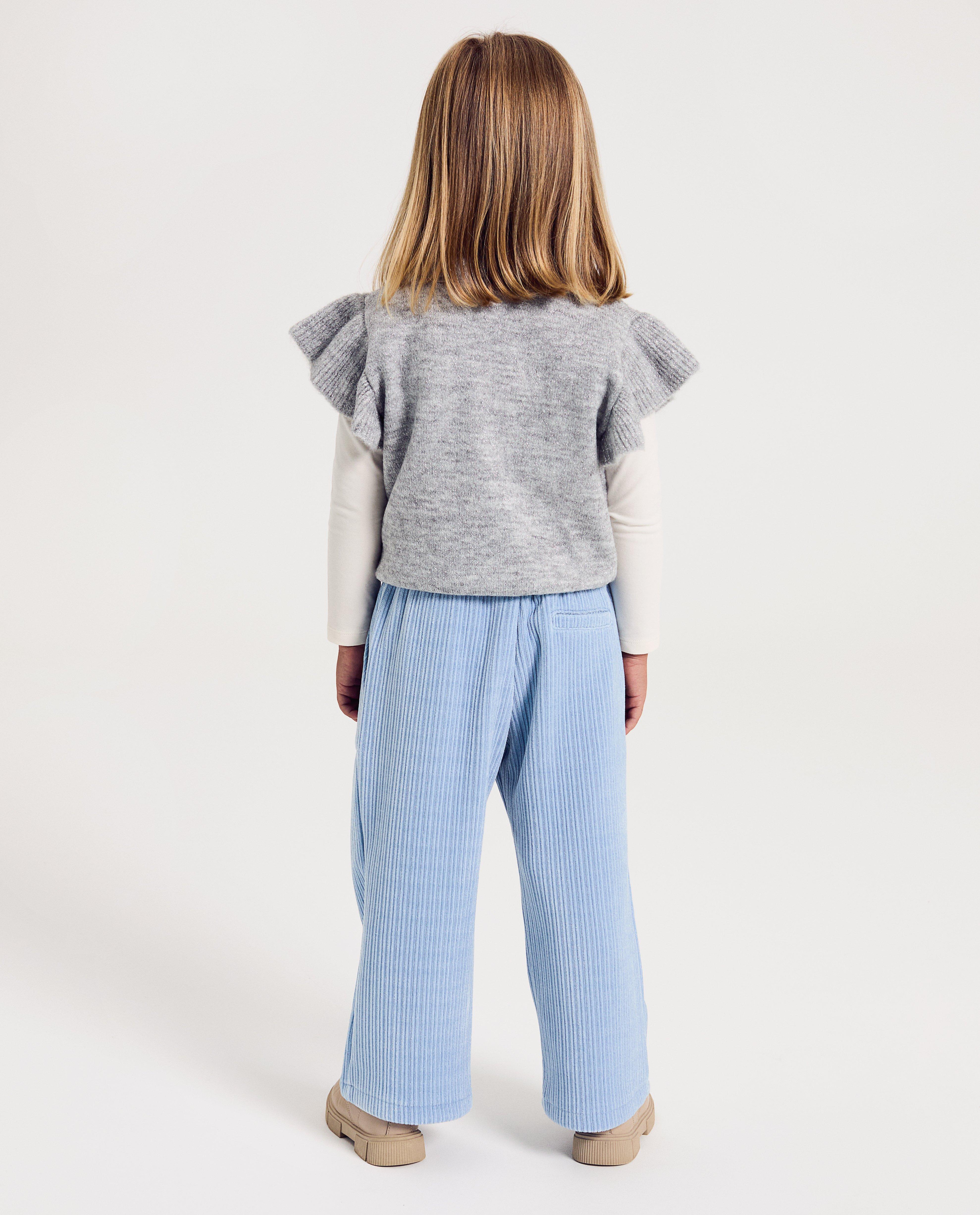 Broek van ribfluweel - Product Detail - lichtblauw - afbeelding nummer 2