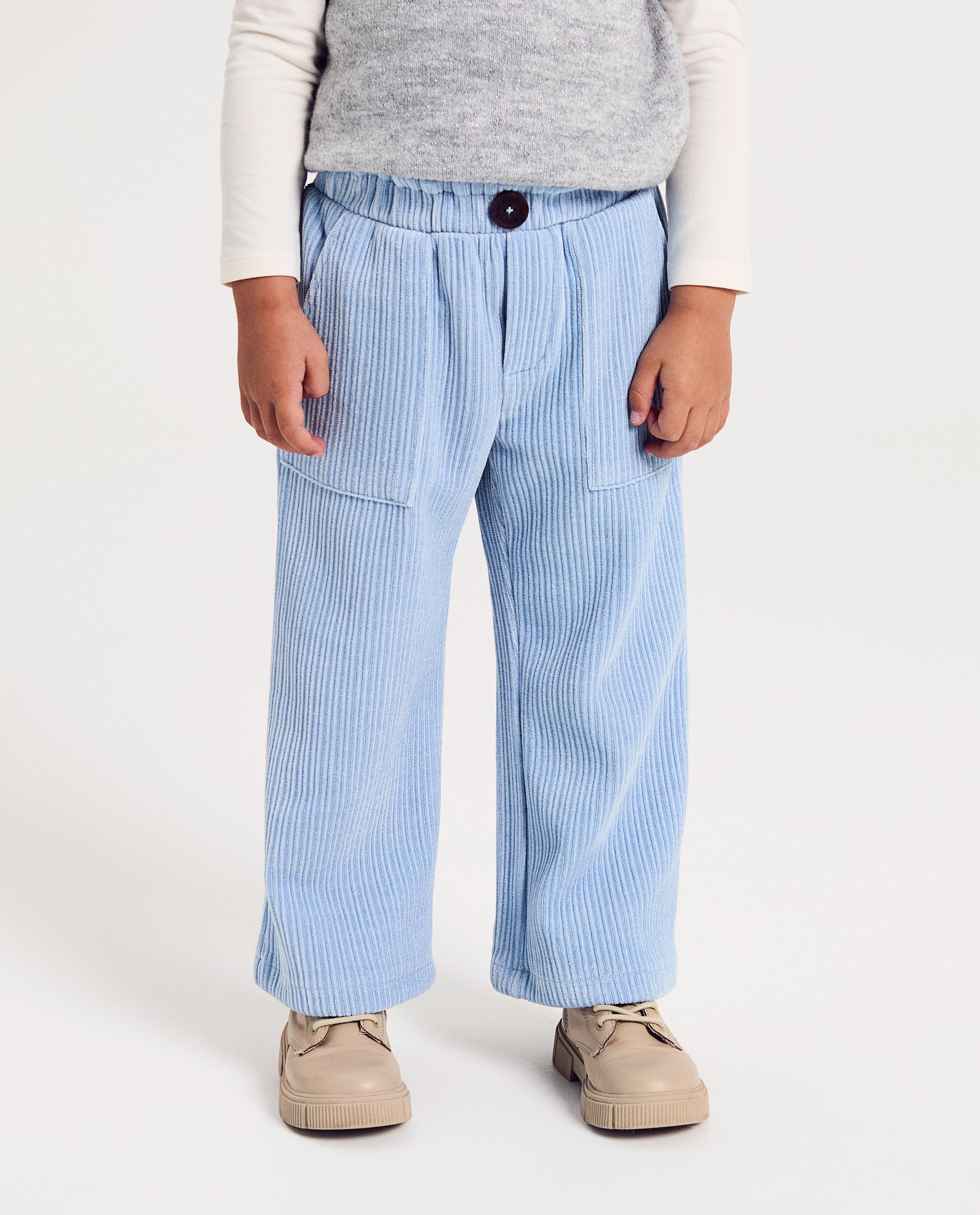 Broek van ribfluweel - Product Detail - lichtblauw - afbeelding nummer 3