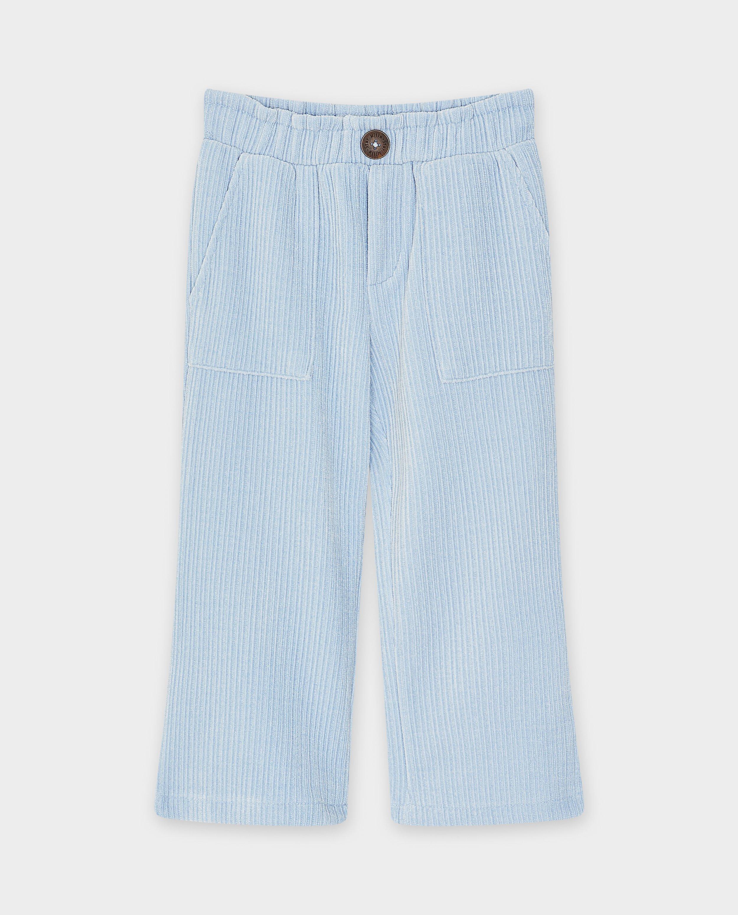 Broek van ribfluweel - Product Detail - lichtblauw - afbeelding nummer 4