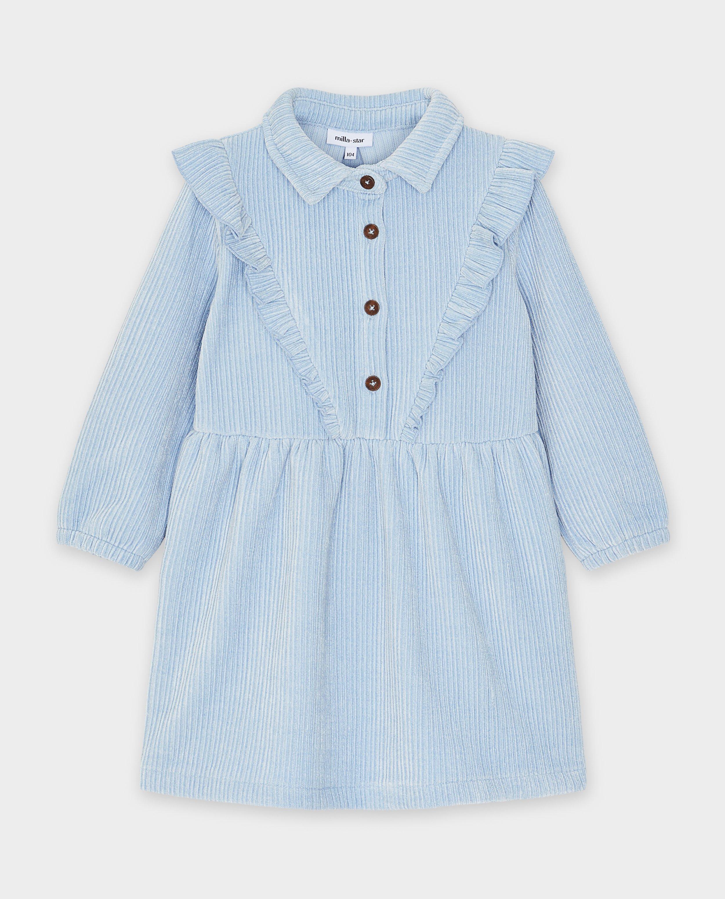 Robes - Robe en velours côtelé