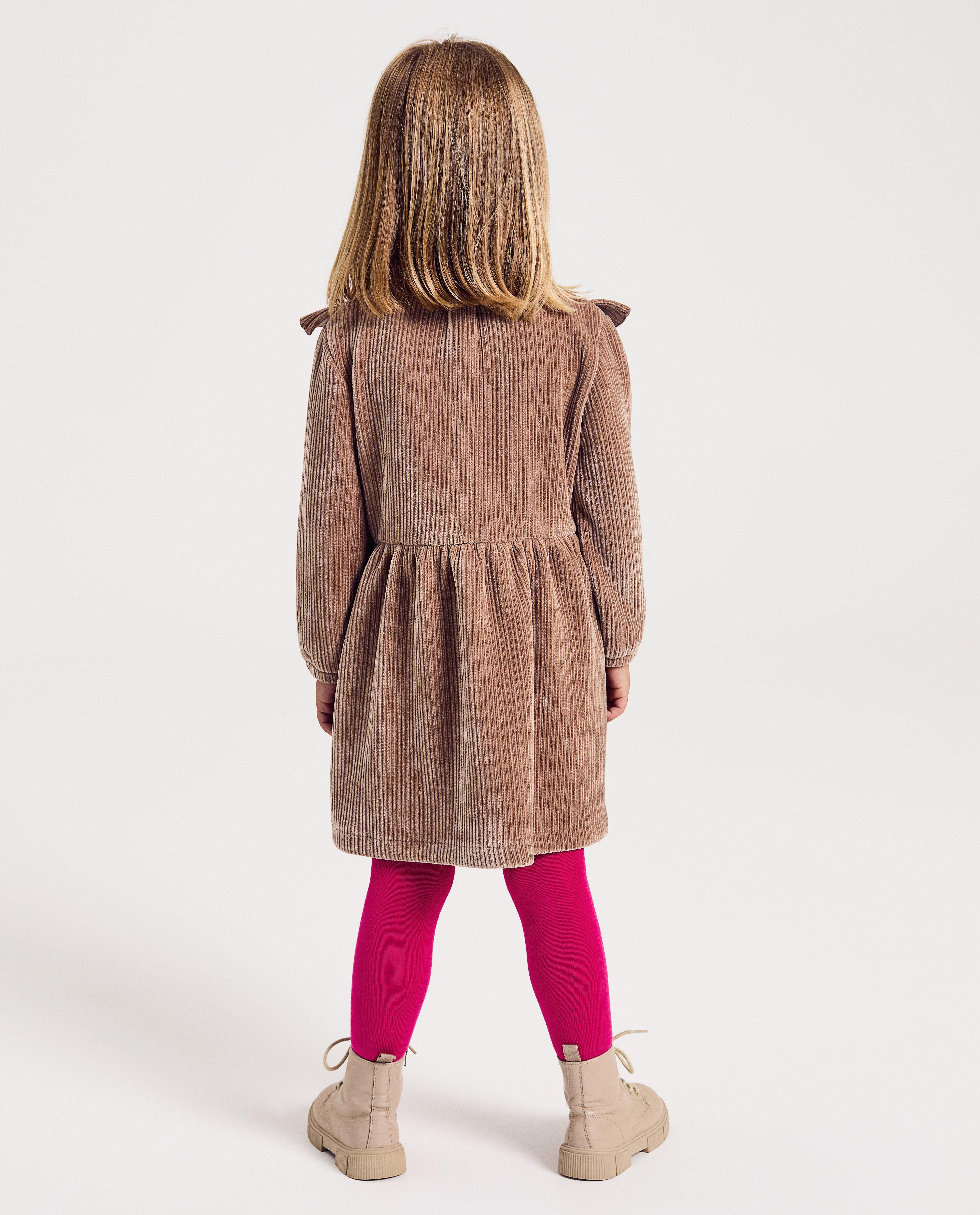 Robes - Robe en velours côtelé