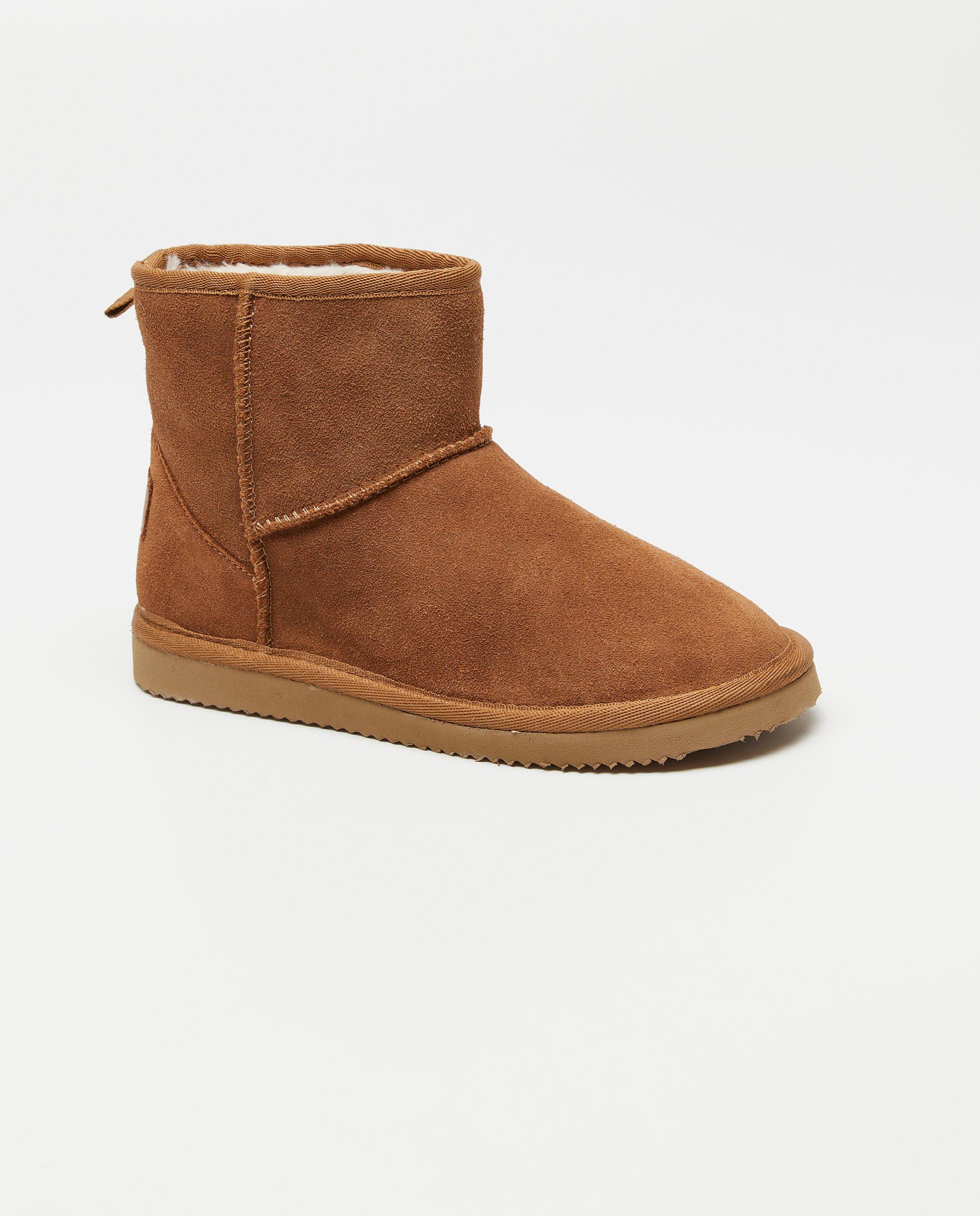 Metallic enkellaarzen met voering, maat 31-40 - null - CAMILLE