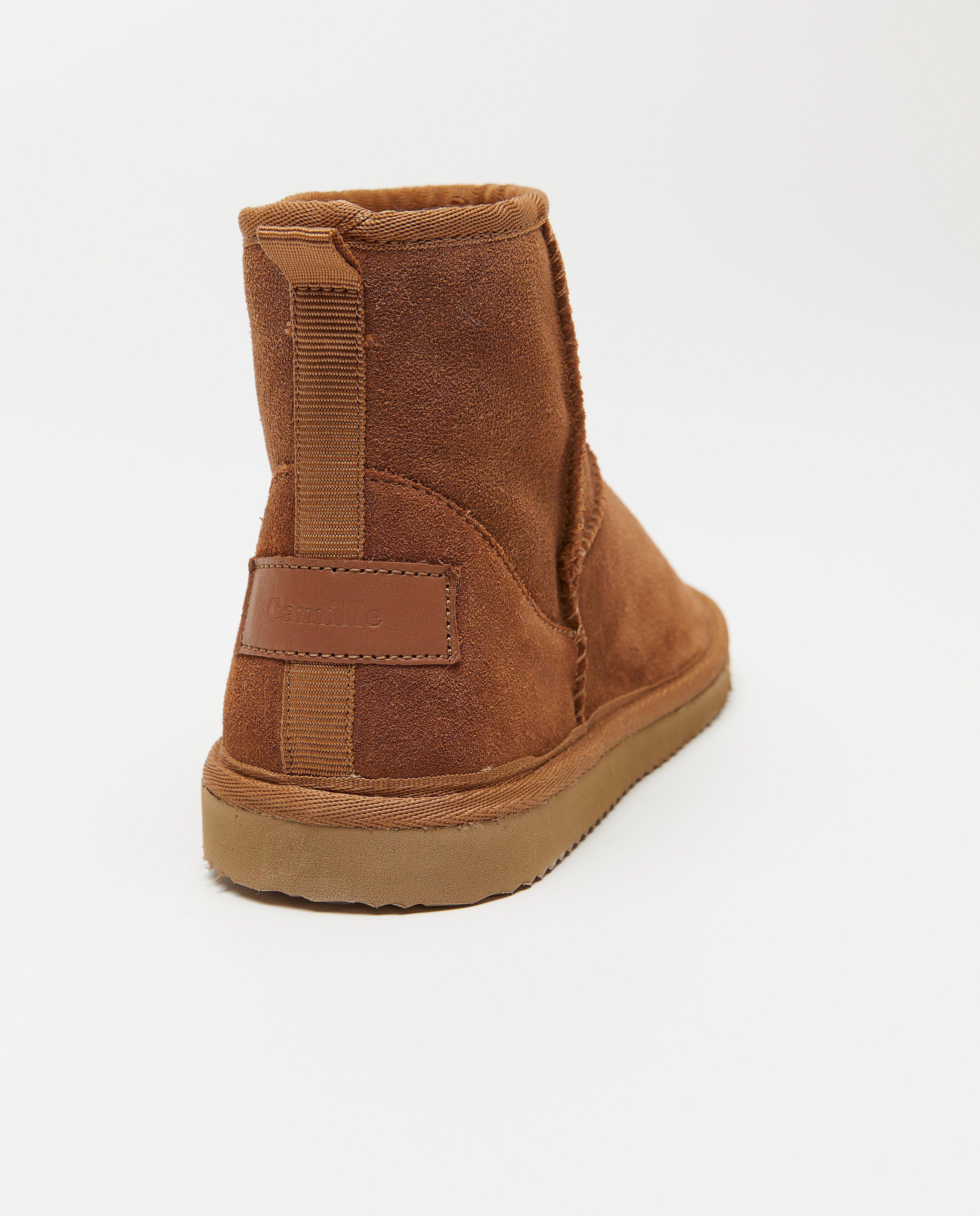 Schoenen - Metallic enkellaarzen met voering, maat 31-40