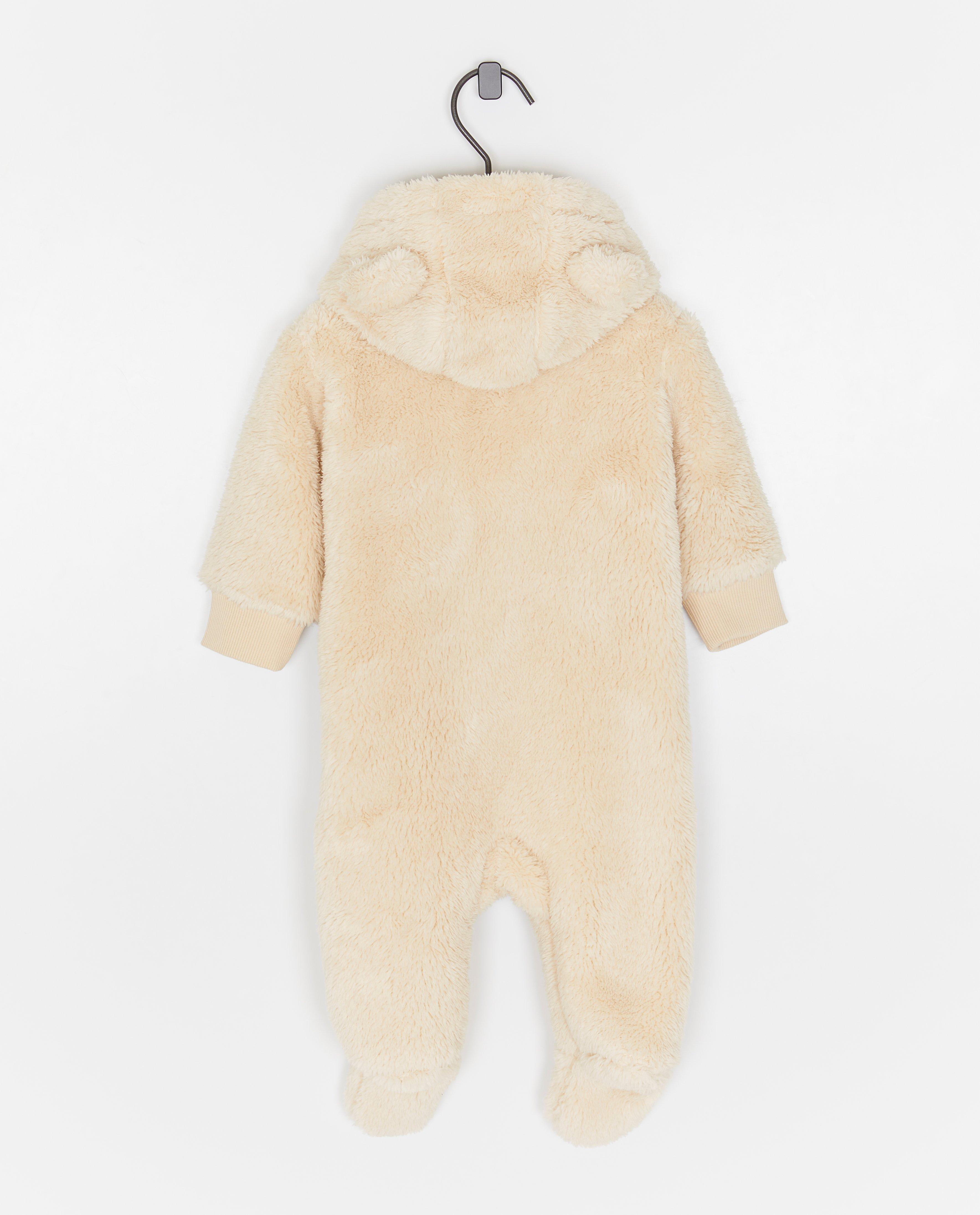 Poncho's en teddy's - Teddy onesie met oortjes
